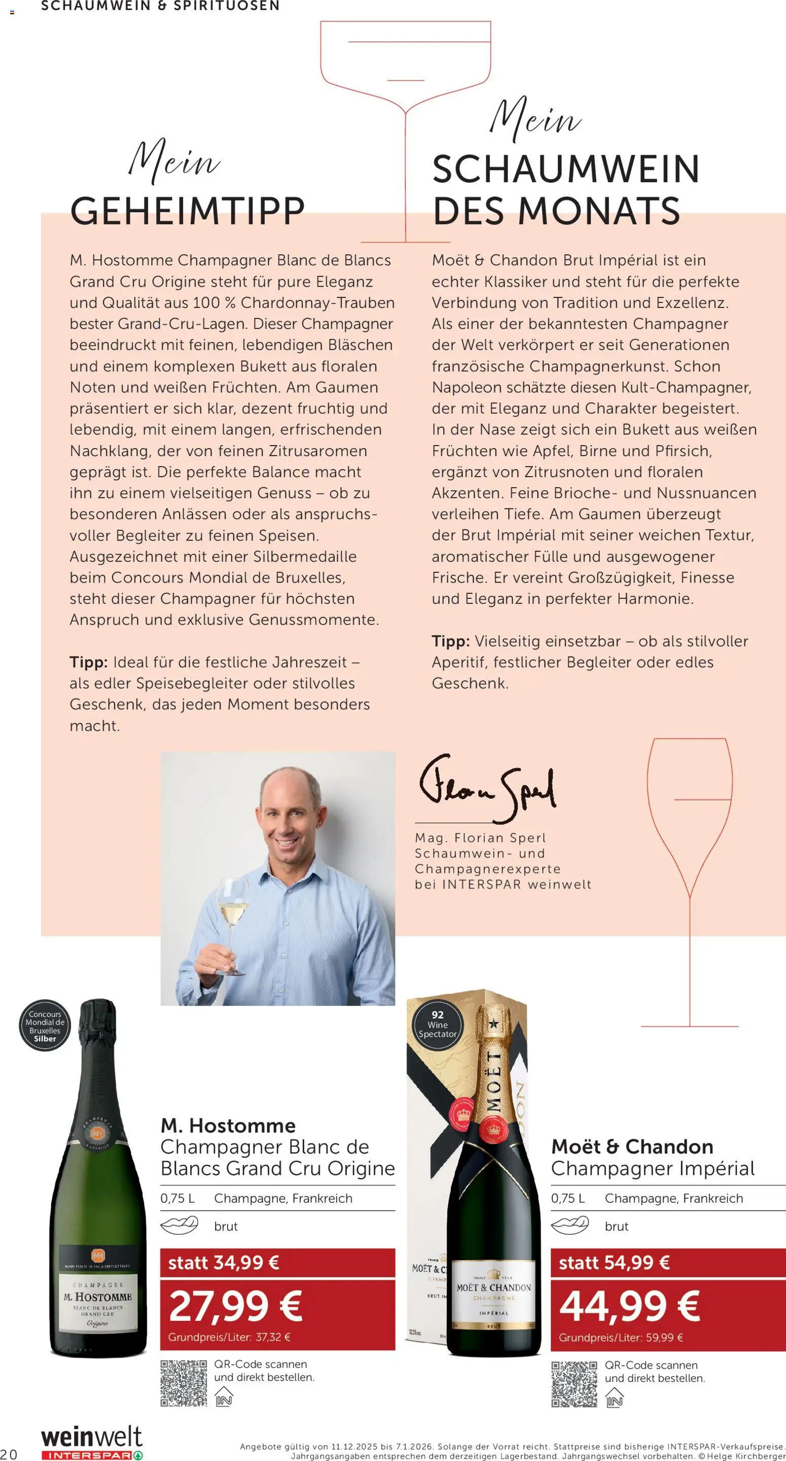 Interspar Wein Welt gültig ab 11.12.2025 | Seite: 20 | Produkte: Birne