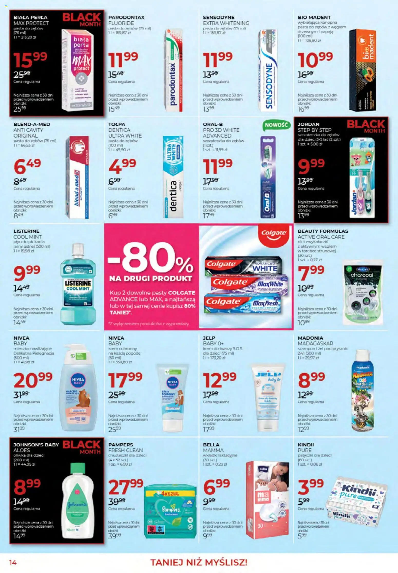 Jawa Black Friday od 04.11.2025 | Strona: 14 | Produkty: Aloes, Krem, Pasta do zębów, Szczoteczka do zębów