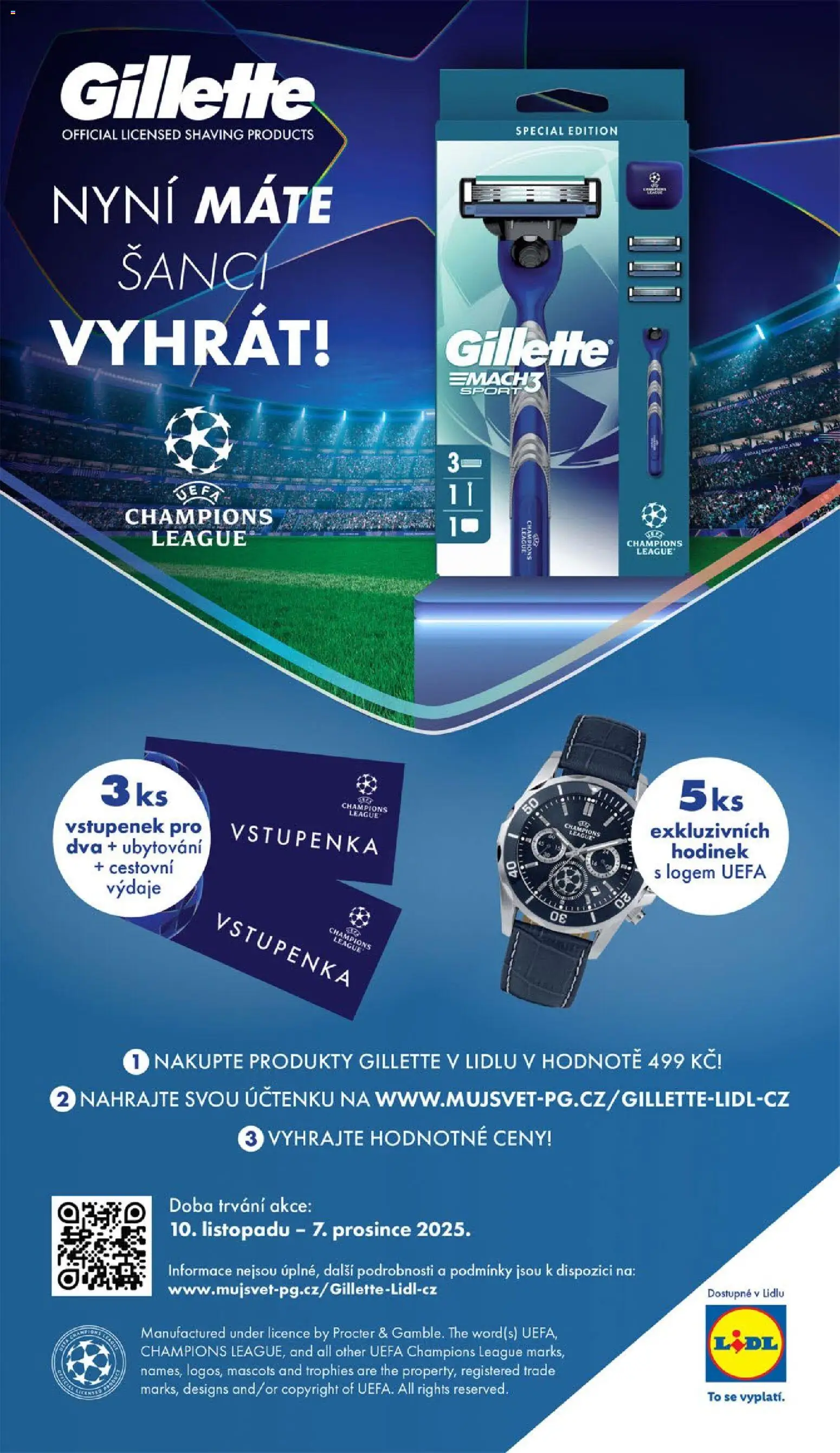 Lidl Black Friday od 17.11.2025 | Strana: 34 | Produkty: Gillette Mach3
