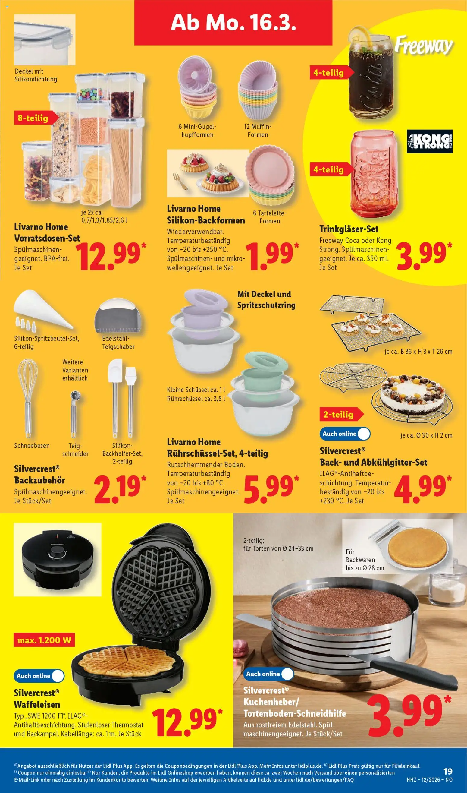 Lidl Prospekt Rahden – gültig ab 16.03.2026 | Seite: 31 | Produkte: Waffeleisen