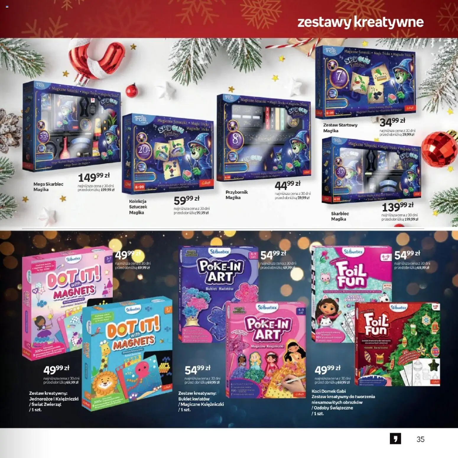 Empik promocje - Xmas Zabawki2 od 10.12.2025 | Strona: 35 | Produkty: Ozdoby świąteczne