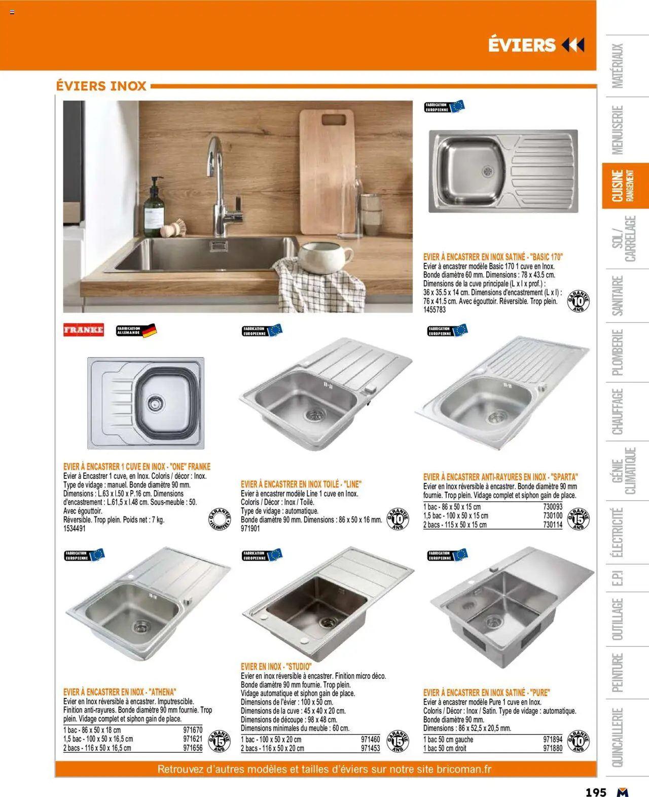  | Page: 195 | Produits: Meuble, Poids