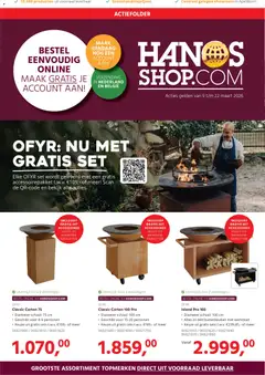 Hanos folder - Shop folder - Voorbeeld van een folder van Hanos, geldig van 09.03.2026