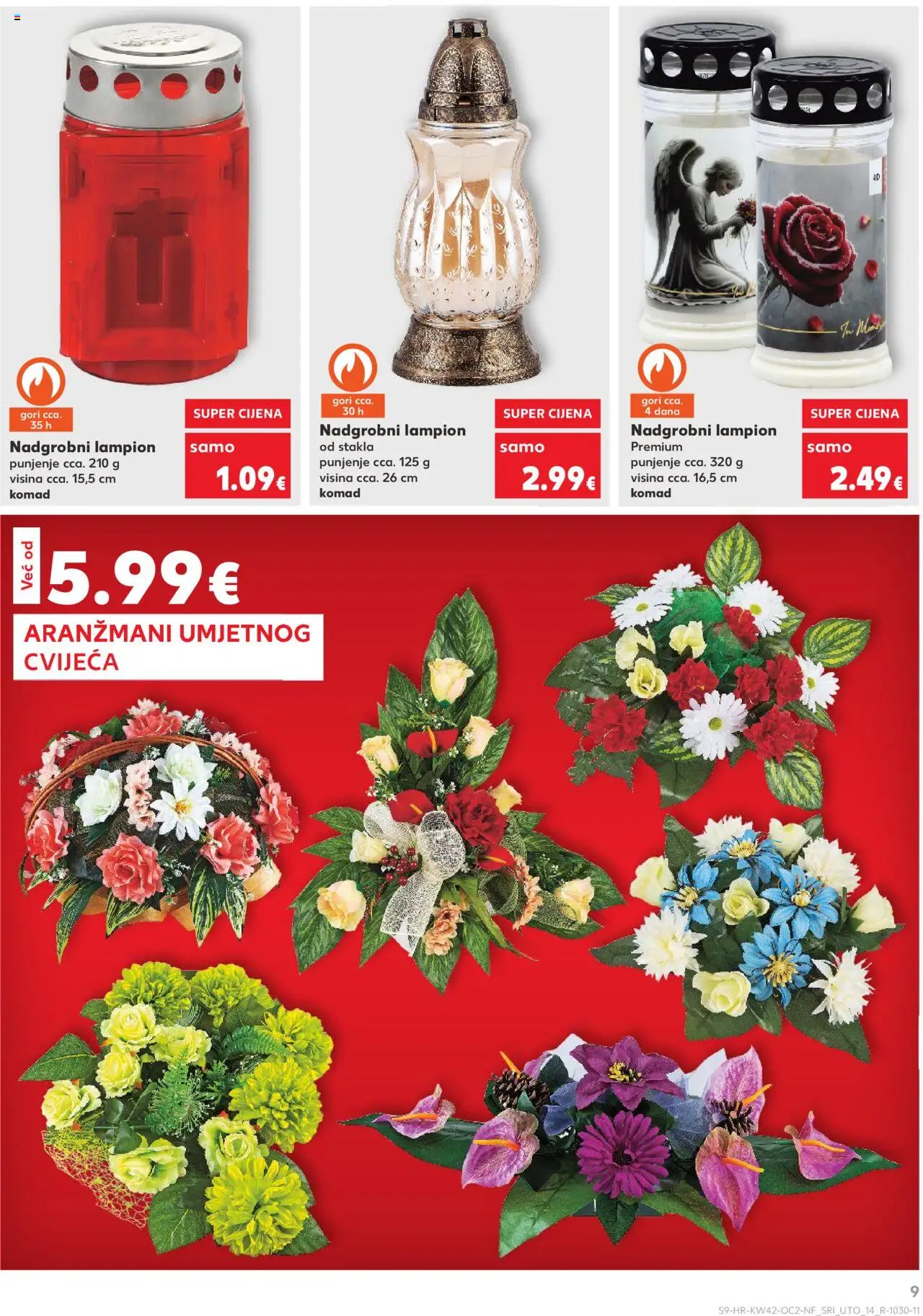 Kaufland katalog | vrijedi od 15.10.2025 | Stranica: 9 | Proizvodi: Lampion