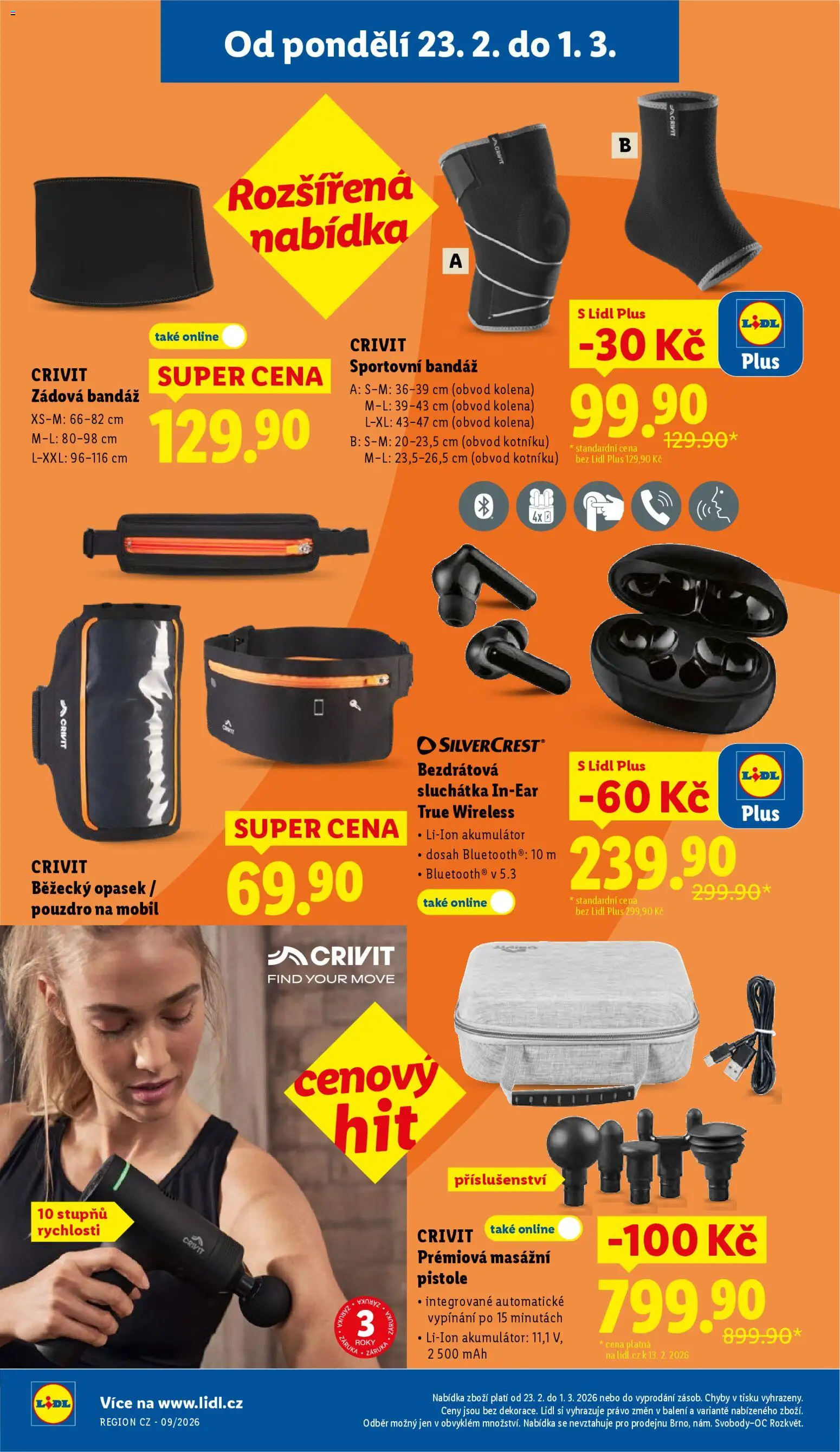 Lidl leták - Spotřební zboží od 23.02.2026 | Strana: 12 | Produkty: Opasek, Sluchátka, Pouzdro, Bezdrátová sluchátka