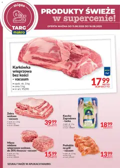 Pogląd oferty "Makro Gazetka - Produkty świeże w supercenie" - ważna od 11.08.2025