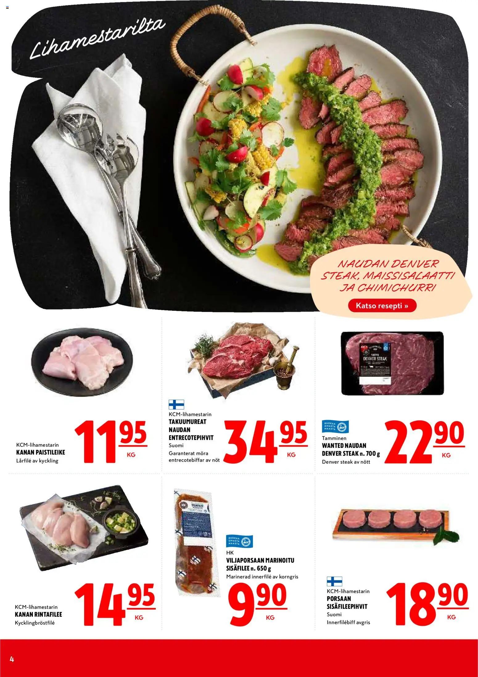 K-Citymarket tarjoukset – voimassa 23.10.2025 alkaen | Sivu: 4