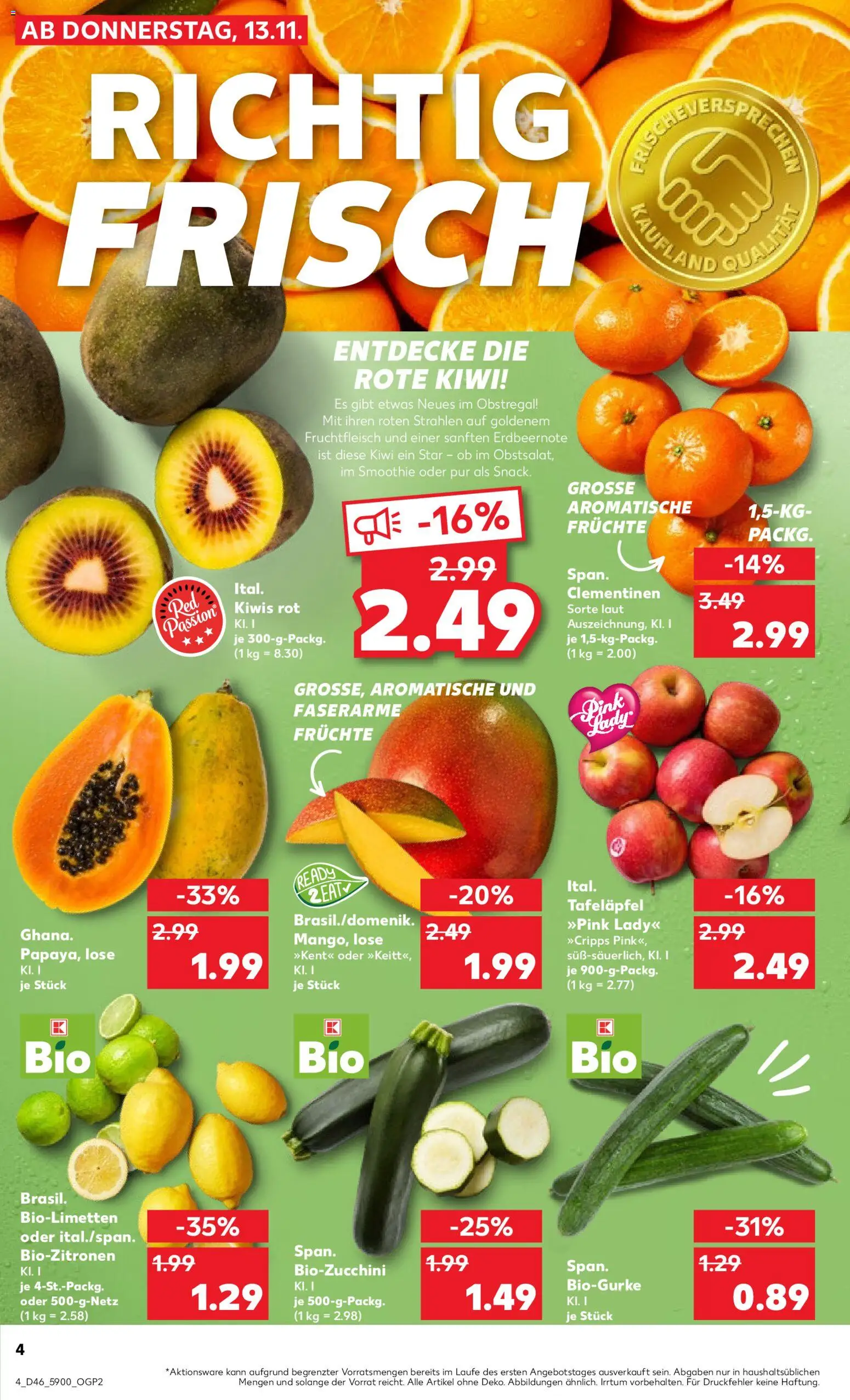 Kaufland Prospekt 	 – gültig ab 13.11.2025 | Seite: 4