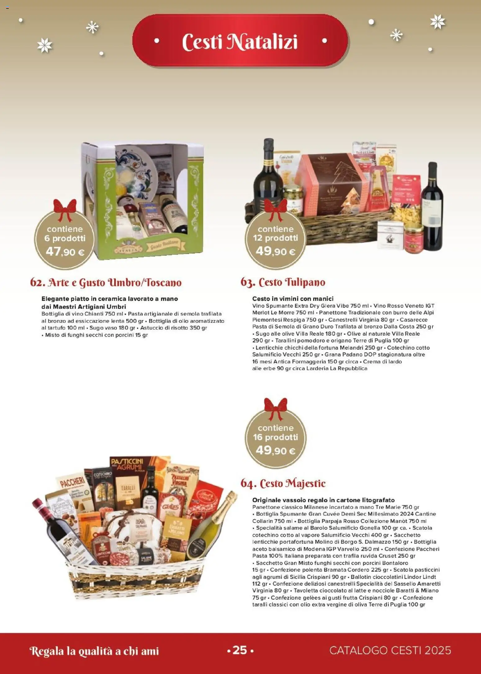 Volantino Oasi del 26.11.2025 | Pagina: 25 | Prodotti: Tartufo, Aceto, Paccheri, Scatola