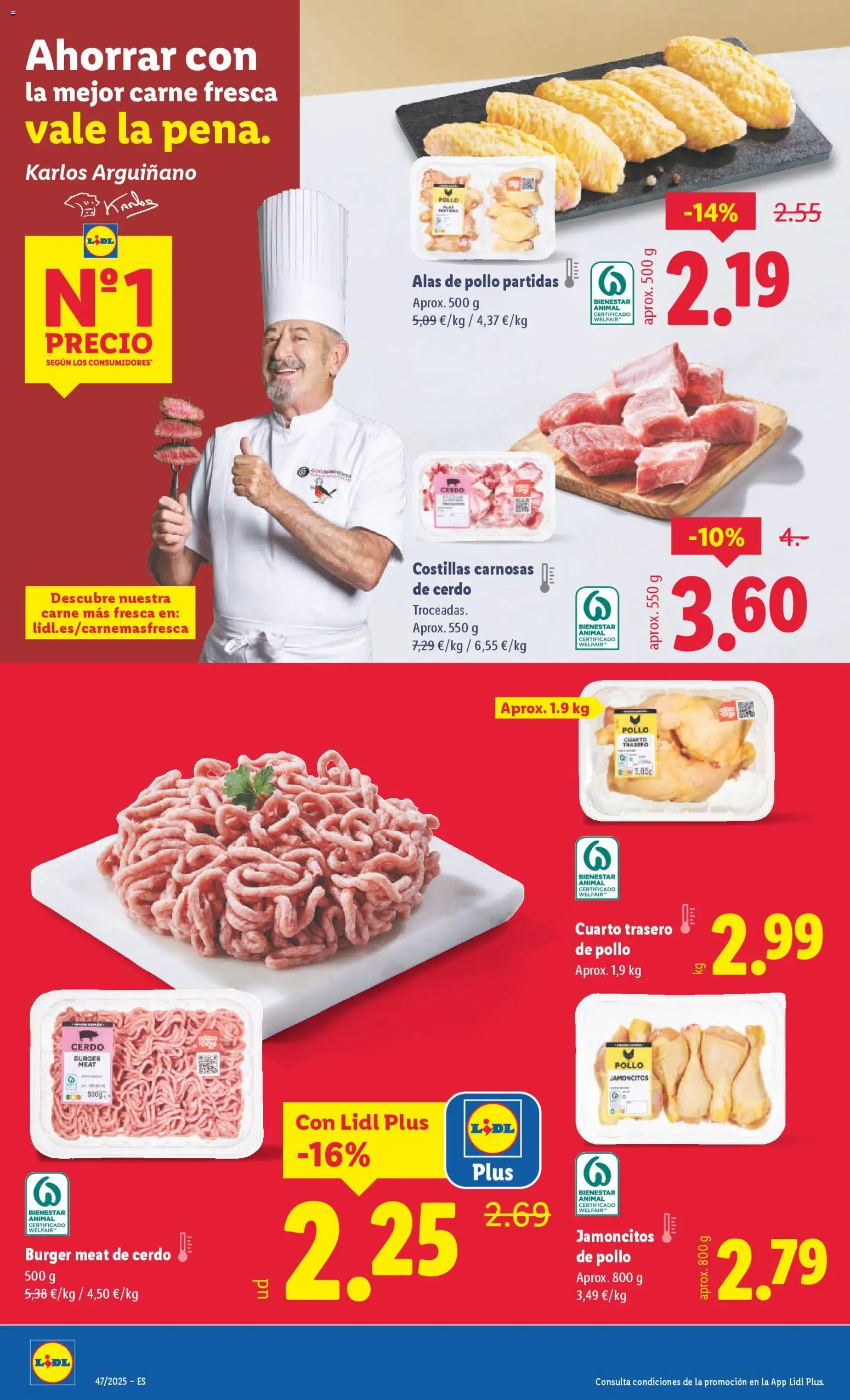 Lidl folleto │ válido desde el 17.11.2025 | Página: 4 | Productos: Cerdo