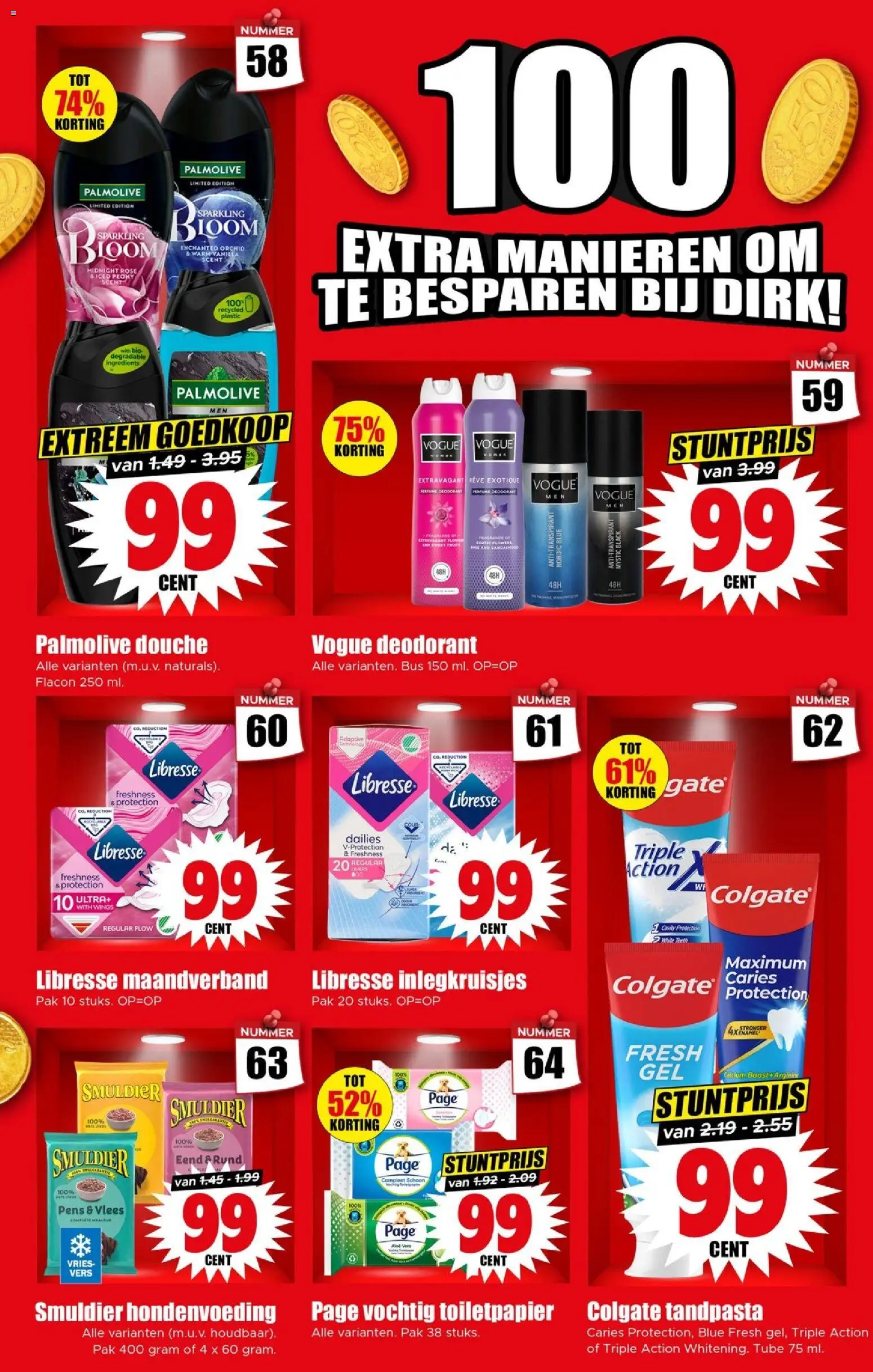 {H1} | Pagina: 18 | Producten: Deodorant, Antitranspirant, Douche, Toiletpapier
