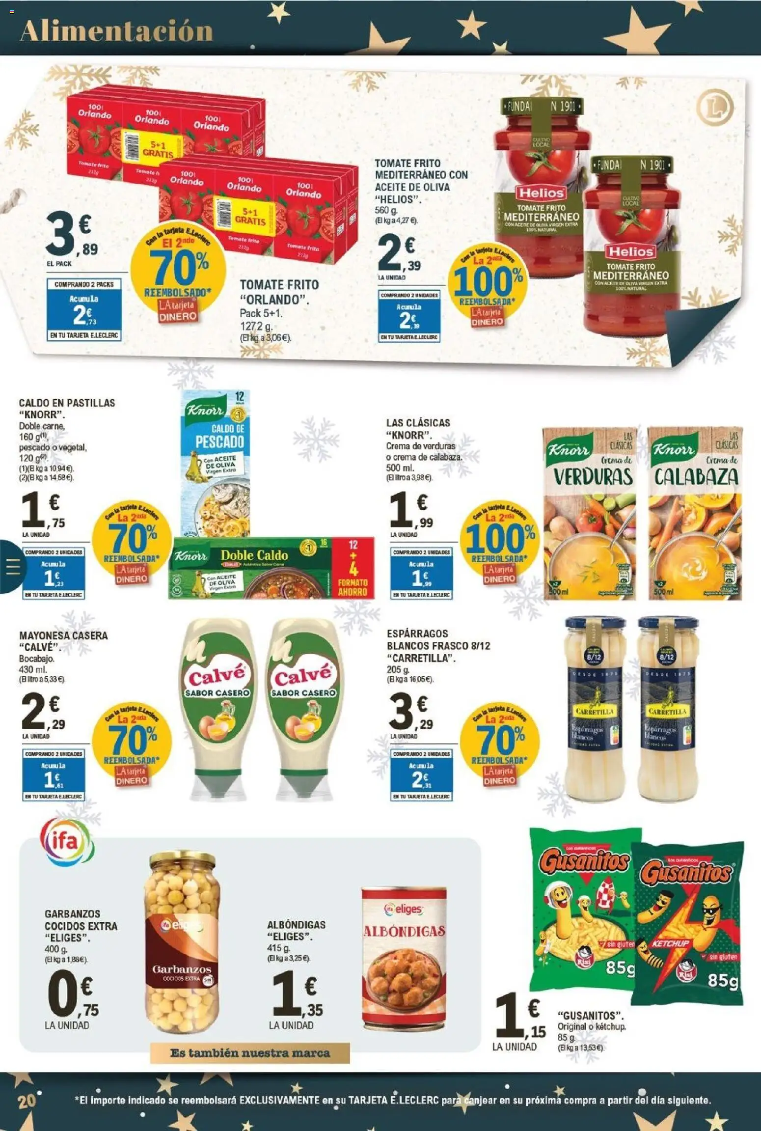E.Leclerc folleto │ válido desde el 26.12.2025 | Página: 20 | Productos: Νερό καρύδας, Crema, Aceite de oliva, Aceite de oliva virgen extra