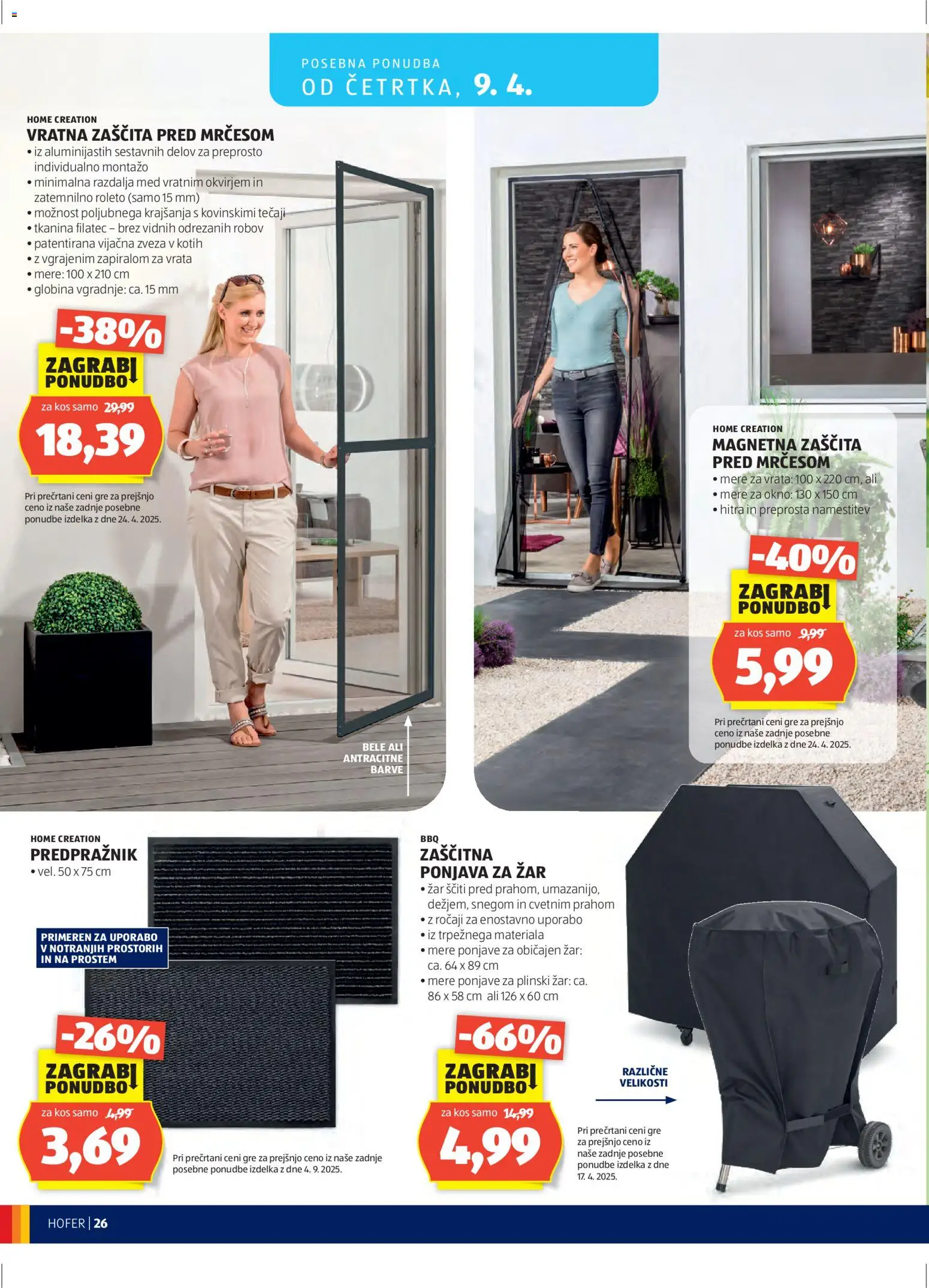 Hofer SI katalog | vrijedi od 01.04.2026 | Stranica: 26