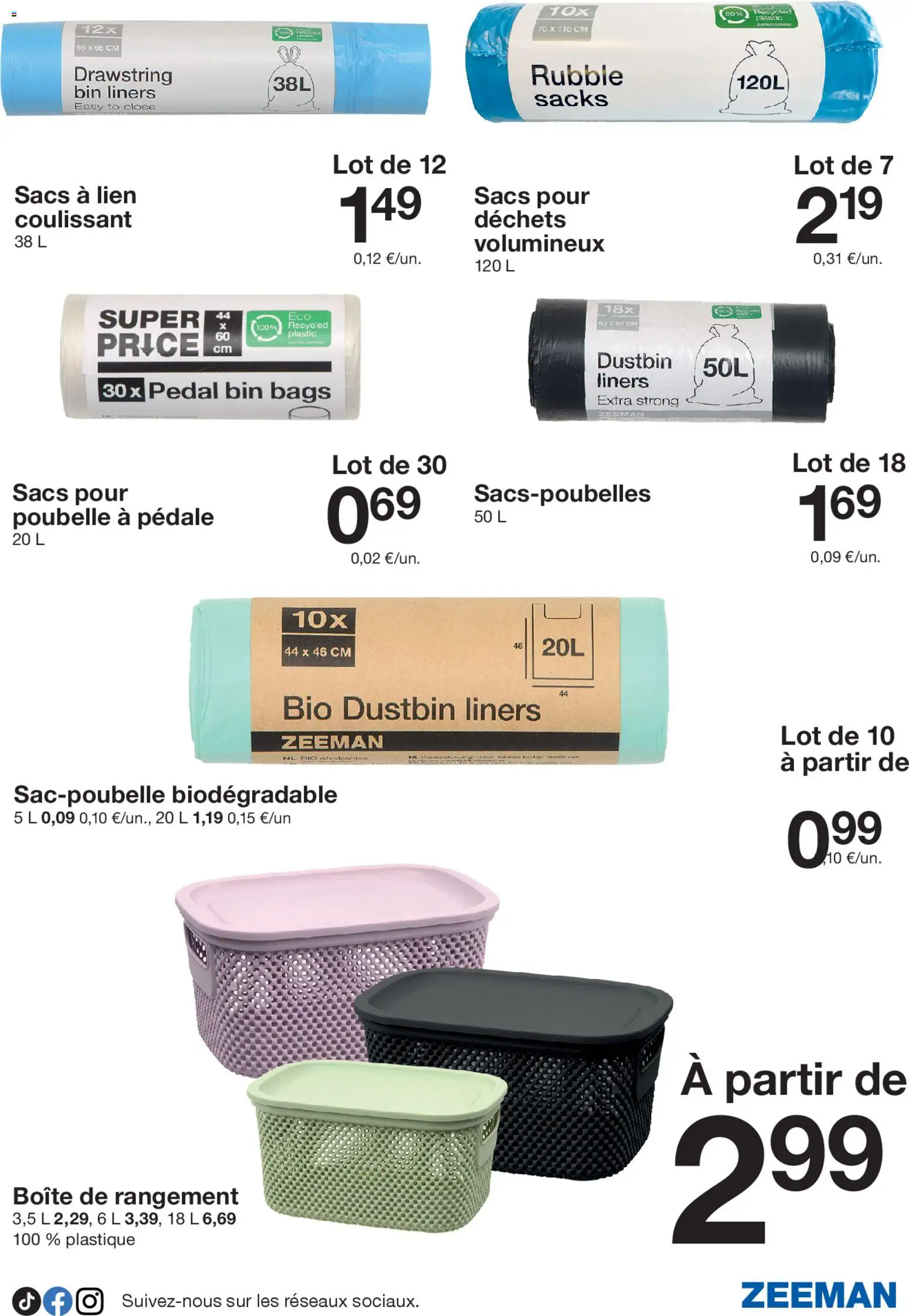 {H1} | Page: 11 | Produits: Poubelle, Boîte de rangement