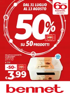 Anteprima del volantino Volantino bennet	 valido a partire dal 31.07.2025