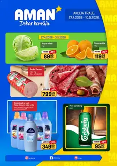 Aman katalog  - pregled Aman kataloga - važi od 27.04.2026