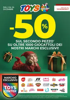Anteprima del volantino Volantino Toys Center	 valido a partire dal 02.12.2025
