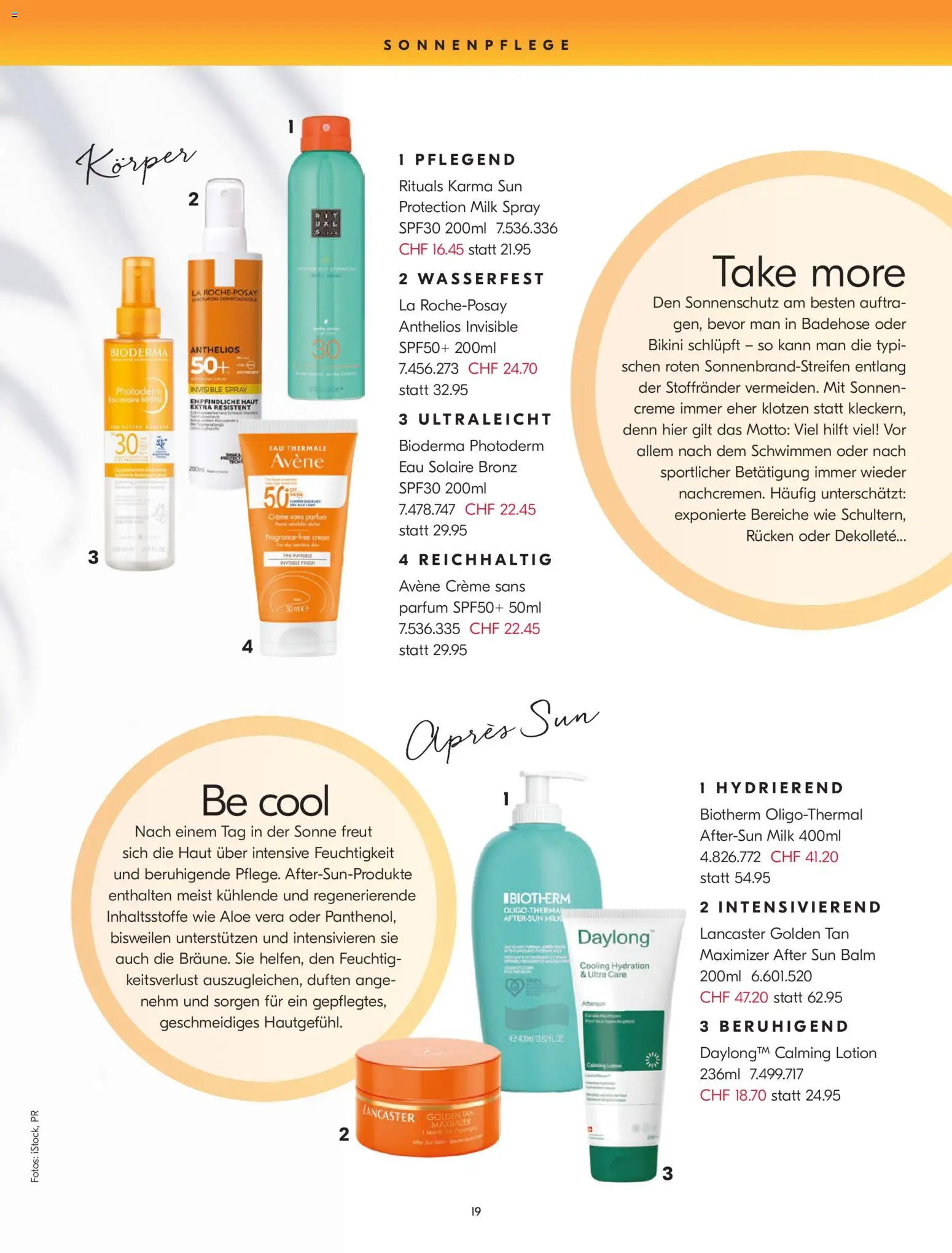 Import Parfumerie aktionen – gültig ab 23.04.2026 | Seite: 19 | Produkte: Parfüm, After Sun, Bikini, Creme