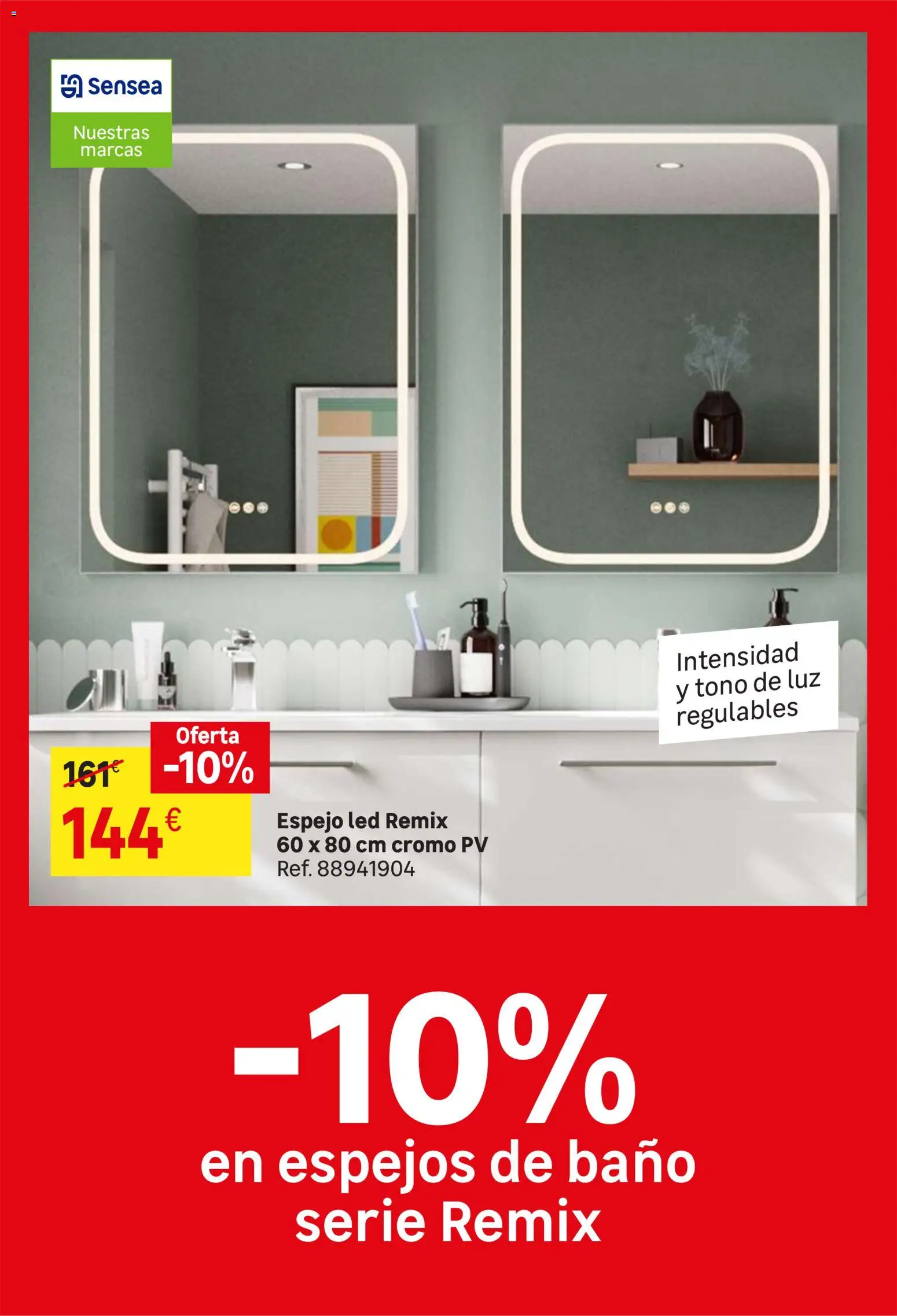 Leroy Merlin catálogo │ válido desde el 24.03.2026 | Página: 38 | Productos: Baño, Espejo