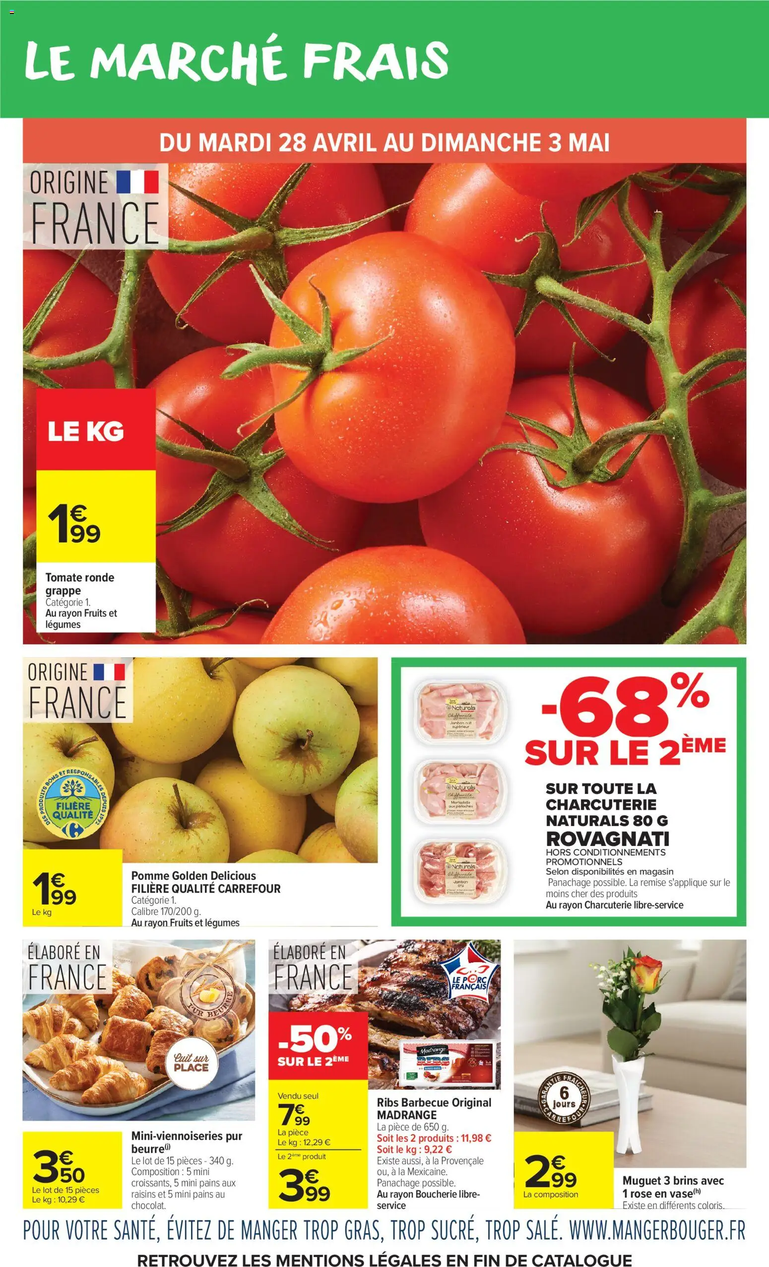 {H1} | Page: 7 | Produits: Barbecue, Pomme, Muguet, Porc