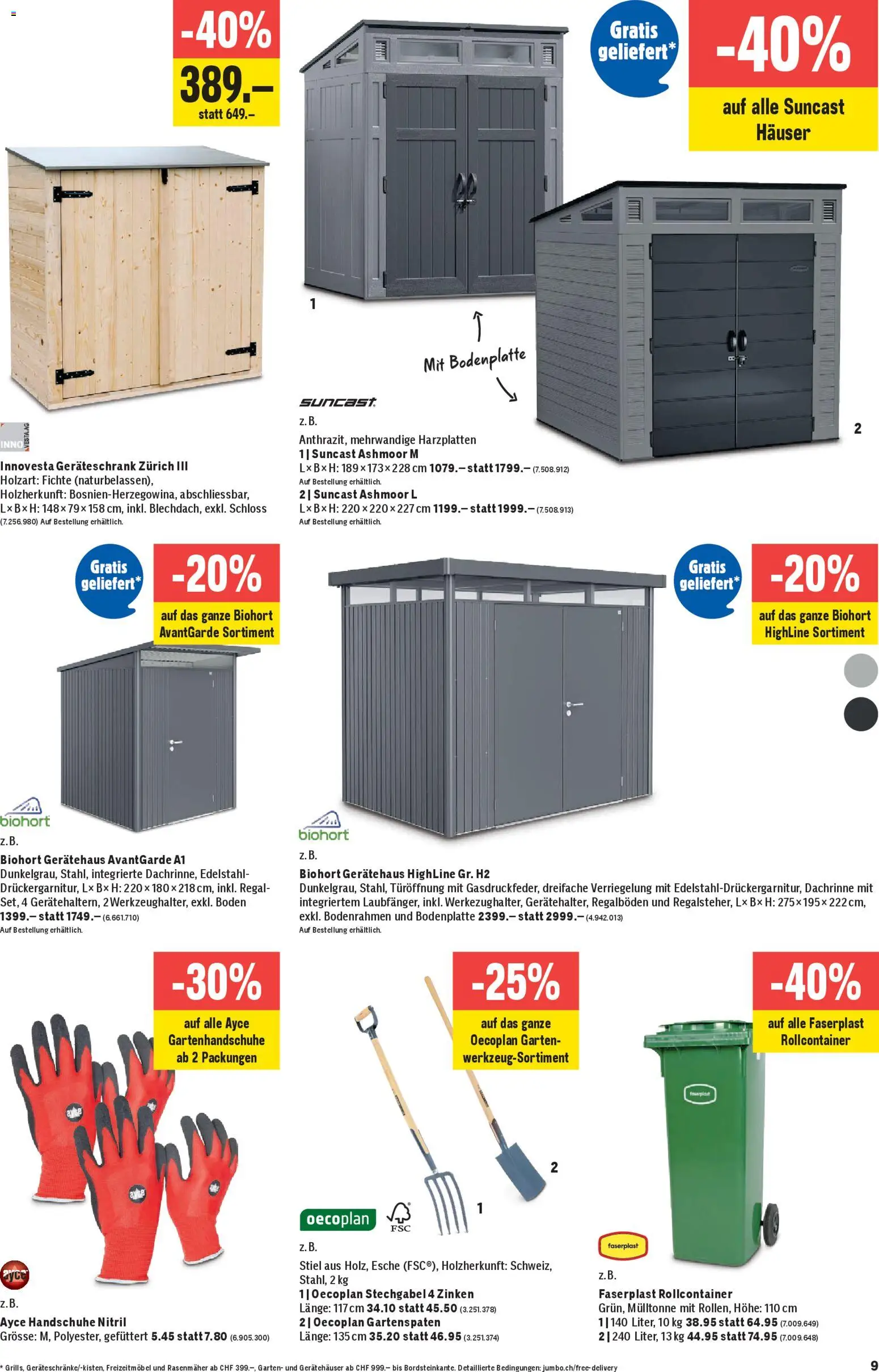 Jumbo aktionen – gültig ab 12.03.2026 | Seite: 9 | Produkte: Regal, Rollcontainer, Handschuhe