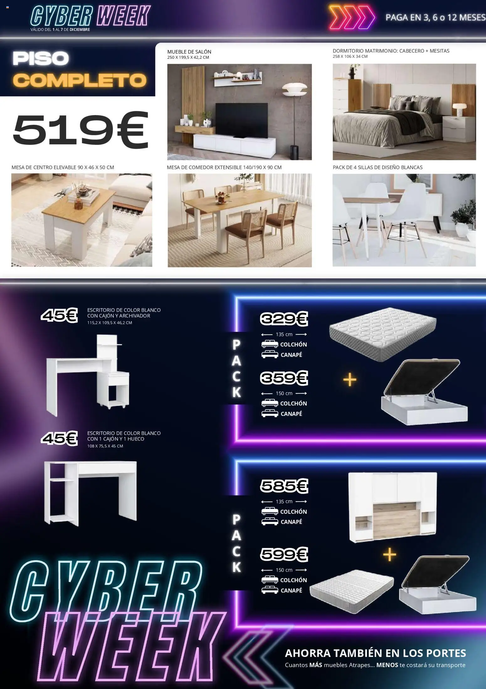 Atrapa Muebles - Cyber Week │ válido desde el 01.12.2025 | Página: 4