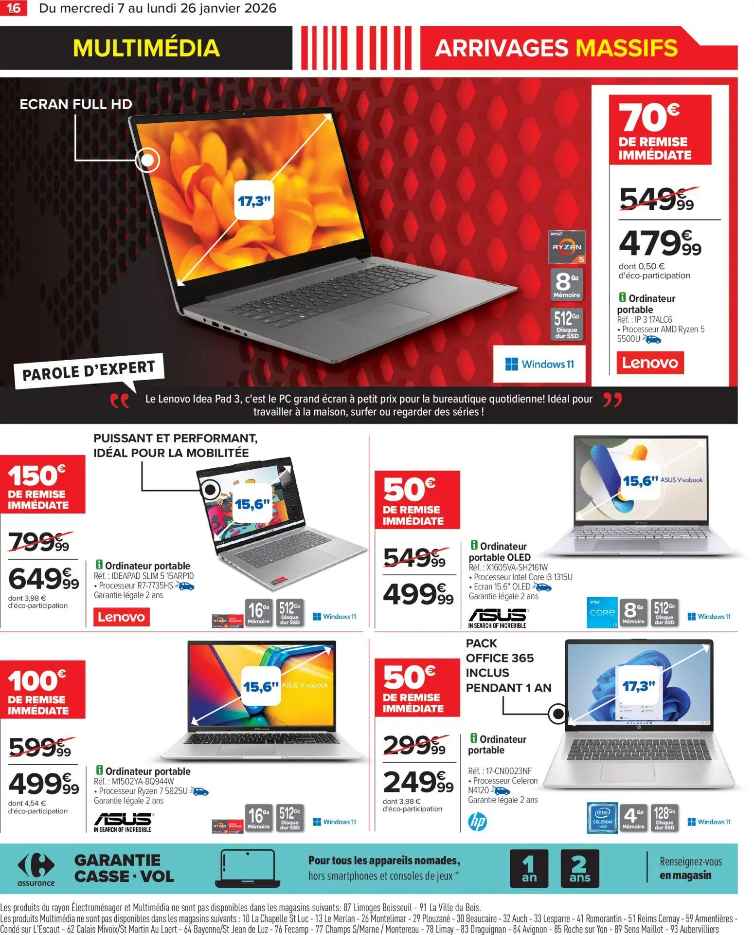 {H1} | Page: 18 | Produits: PC, Ordinateur, Ordinateur portable, Portable