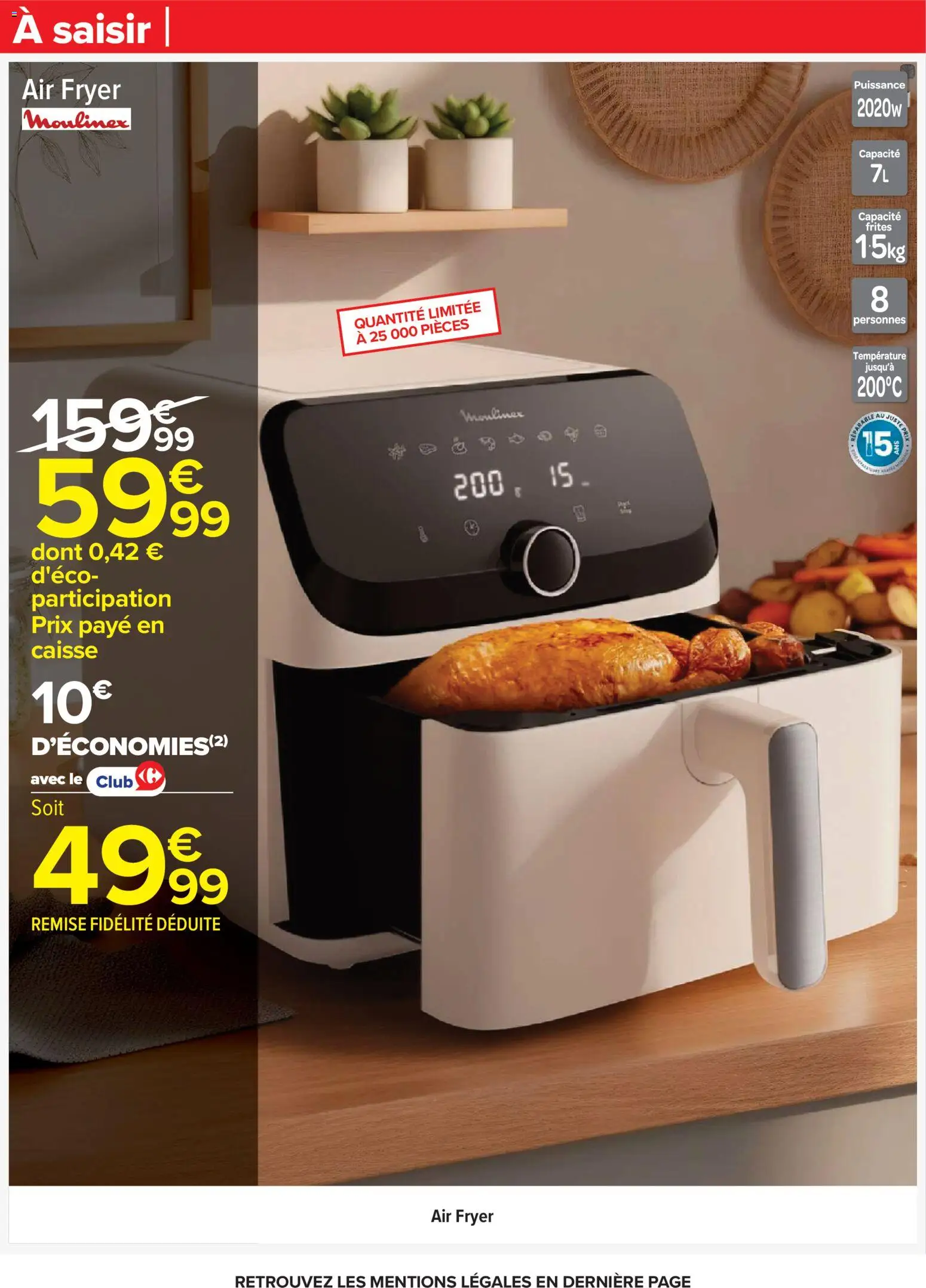 {H1} | Page: 2 | Produits: Frites, Air fryer