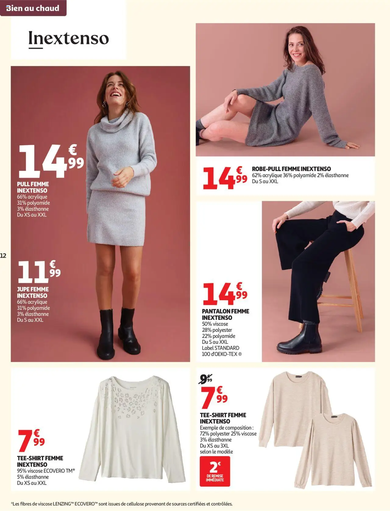 {H1} | Page: 12 | Produits: Jupe, Pull, Pantalon