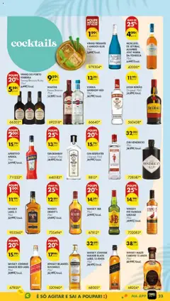 Pingo Doce folheto │ válido de 15.07.2025 | Página: 25 | Produtos: Whisky, Vinho, Gin, Vodka
