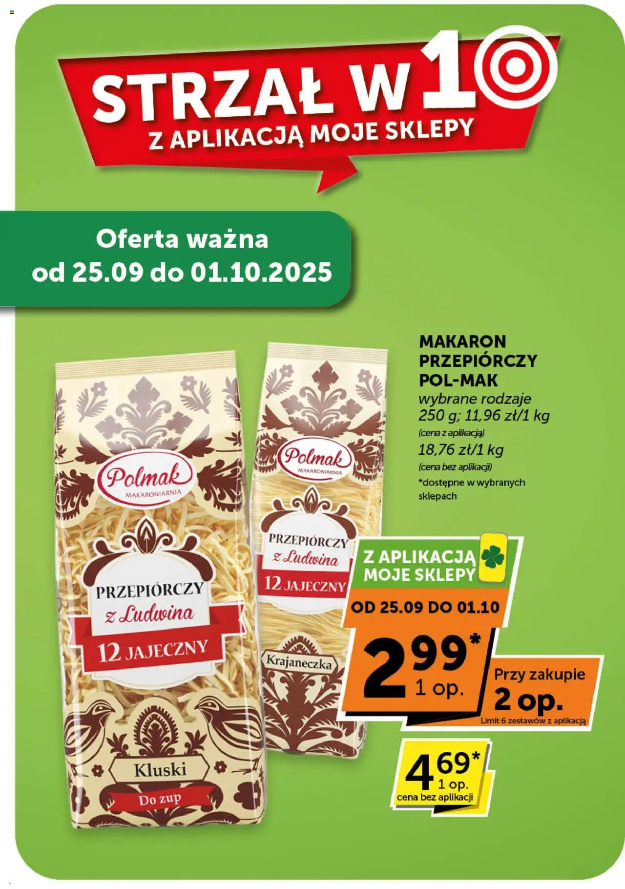 Groszek Gazetka - Market od 18.09.2025 | Strona: 30 | Produkty: Makaron