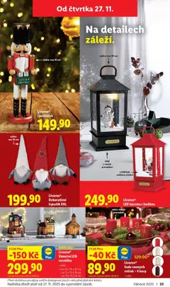 Náhled letáku LivarnoⓇ LED lucerna s hudbou, LED lantern with music od 20.10.2025 | Strana: 23 | Produkty: Lucerna, LED, Louskáček