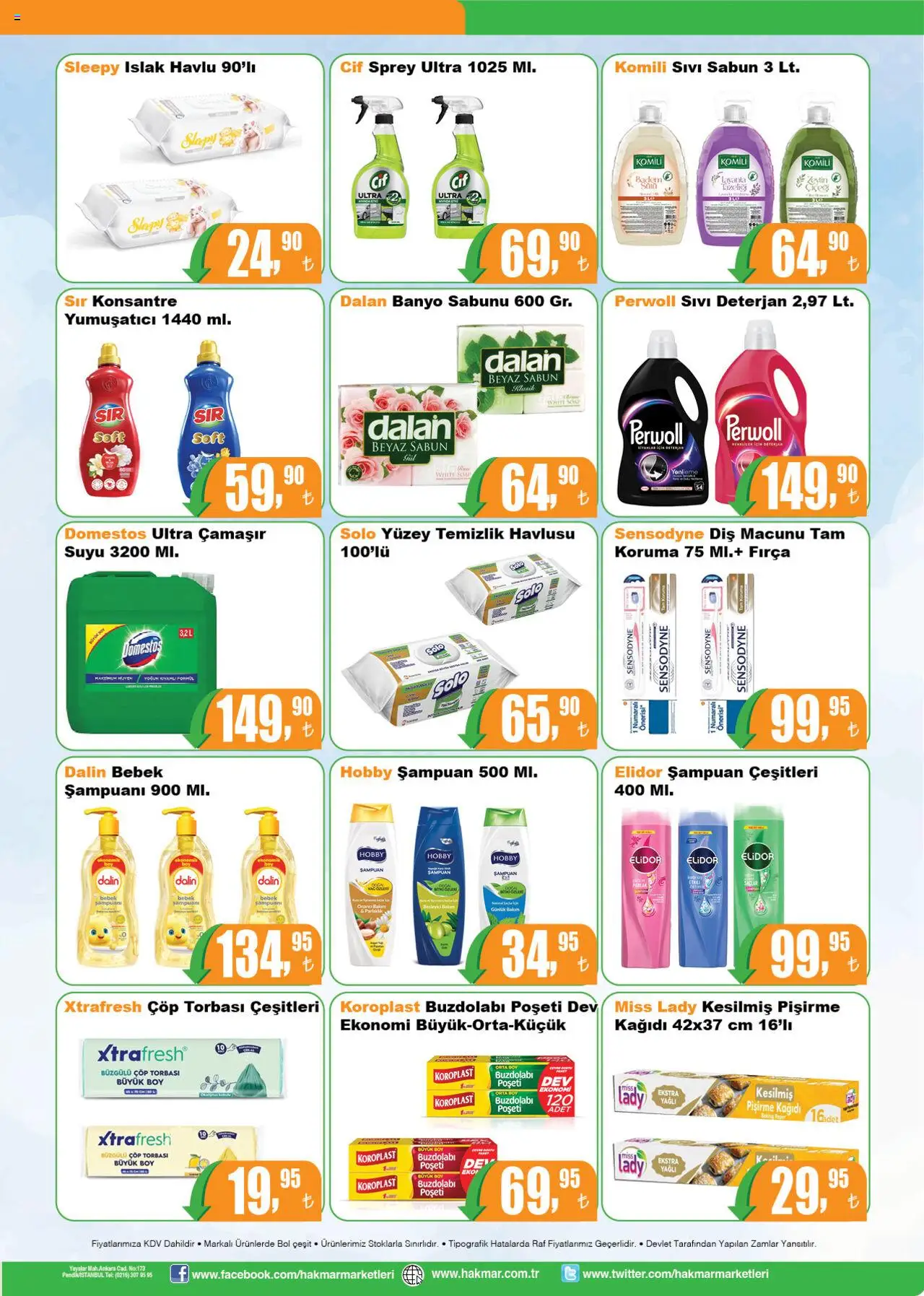 Hakmar Katalog - 18.06.2025 tarihinden itibaren geçerlidir | Sayfa: 4 | Ürünler: Banyo, Şampuan, Yumuşatıcı, Deterjan