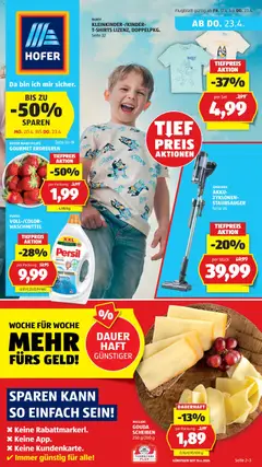 Hofer AT akciós újság - amely érvényes a következő dátumtól: 17.04.2026
