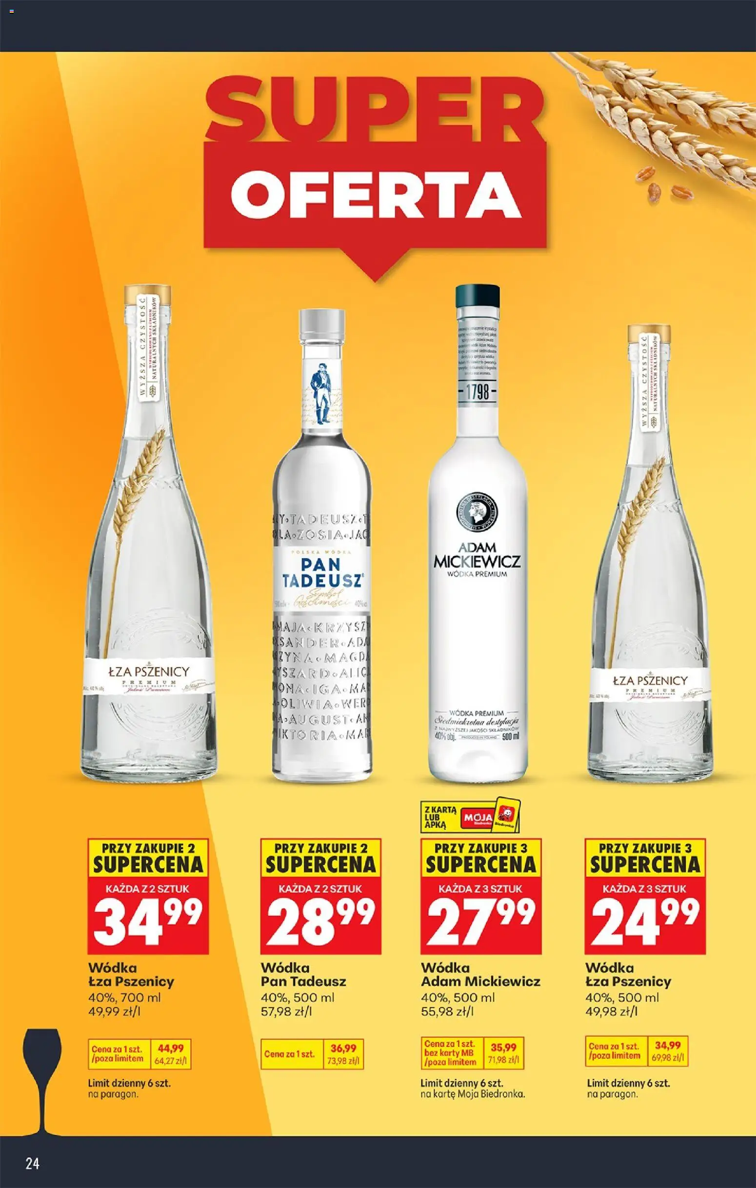 Biedronka gazetka - Czas na toast od 20.04.2026 | Strona: 24