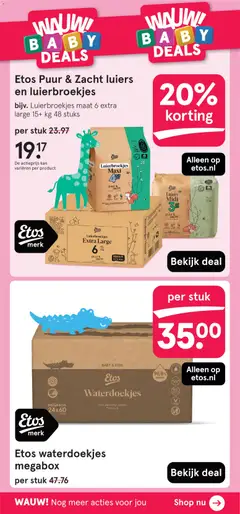 Etos - Black Friday - Voorbeeld van een folder van Etos, geldig van 03.11.2025 | Pagina: 90