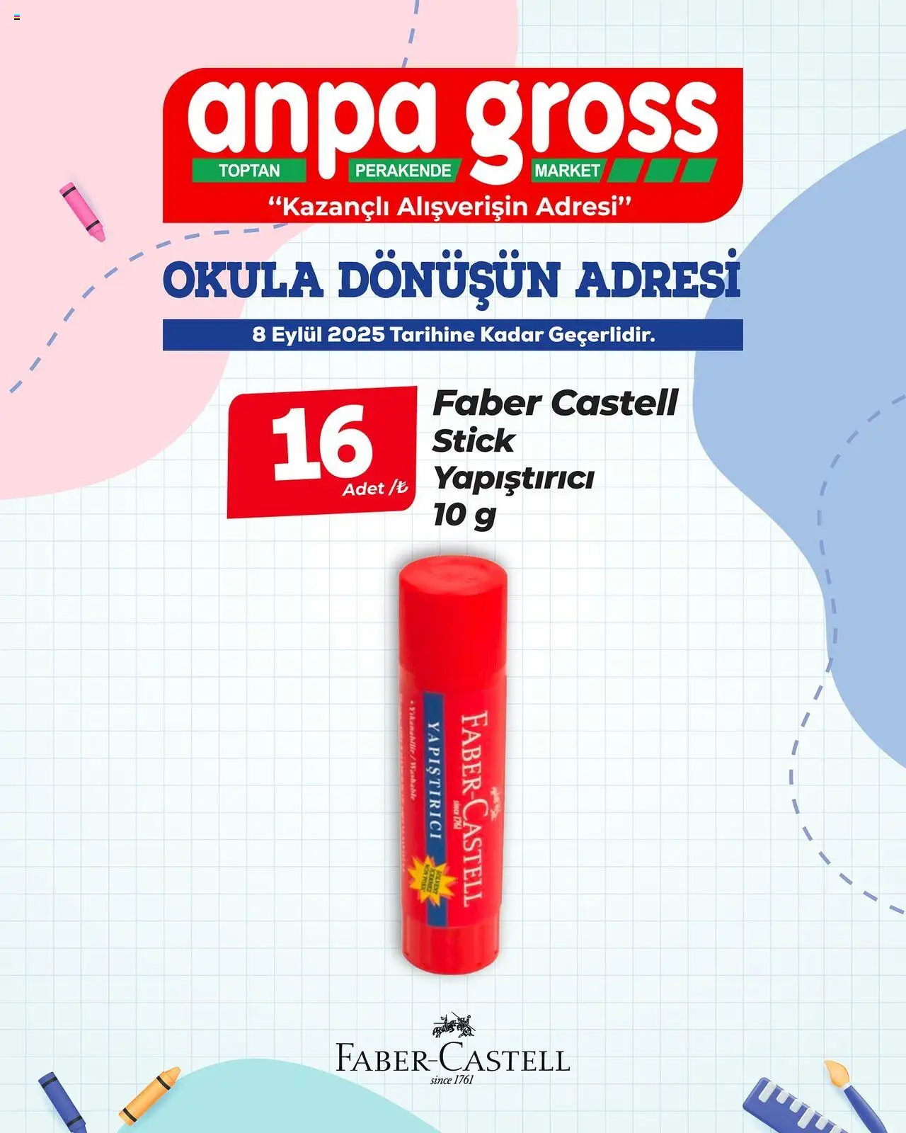 Anpa Gross Okula Dönüş - Faber-Castell - 26.08.2025 tarihinden itibaren geçerlidir | Sayfa: 5
