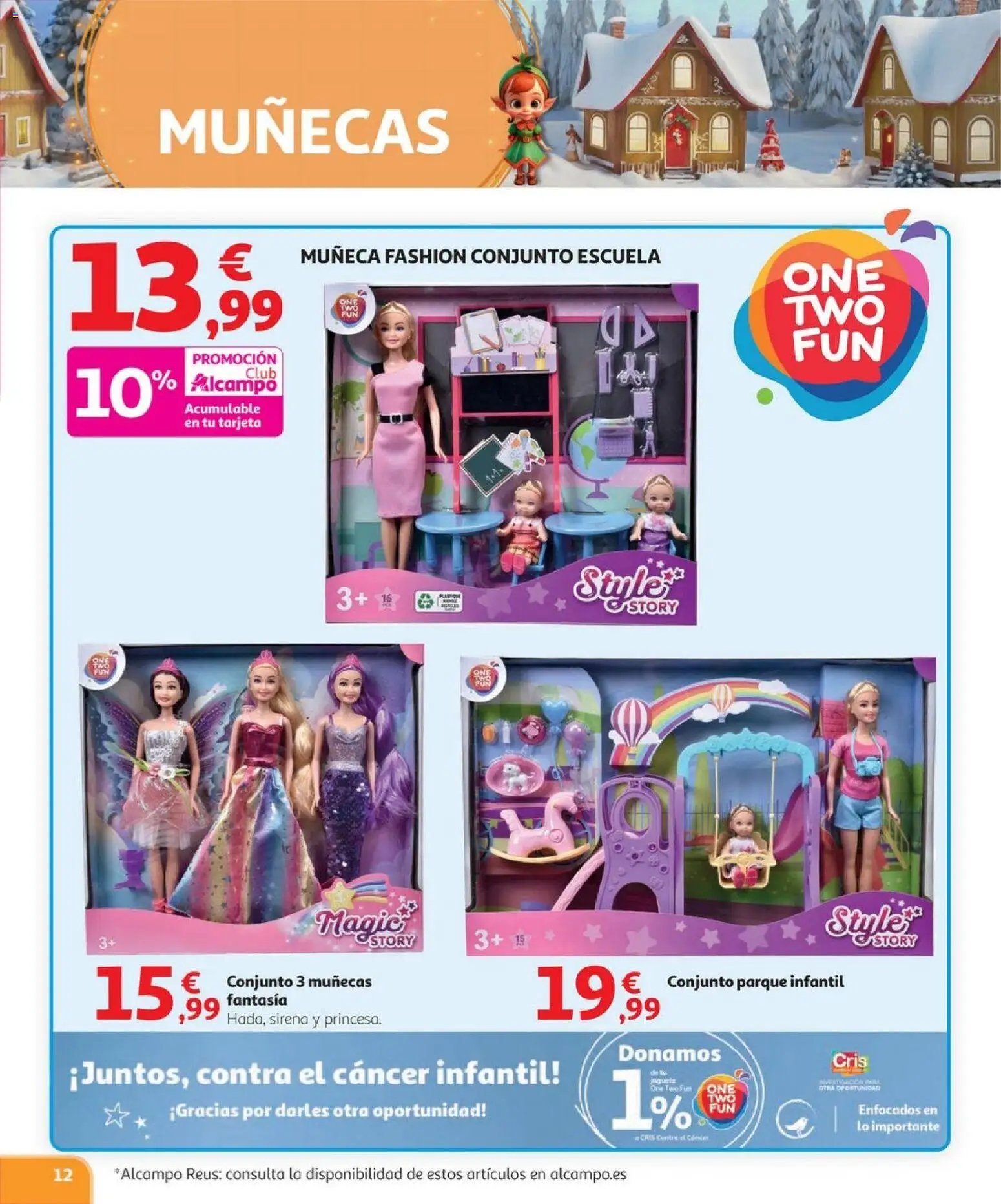 Alcampo - Juguetes │ válido desde el 03.11.2025 | Página: 12 | Productos: Muñeca