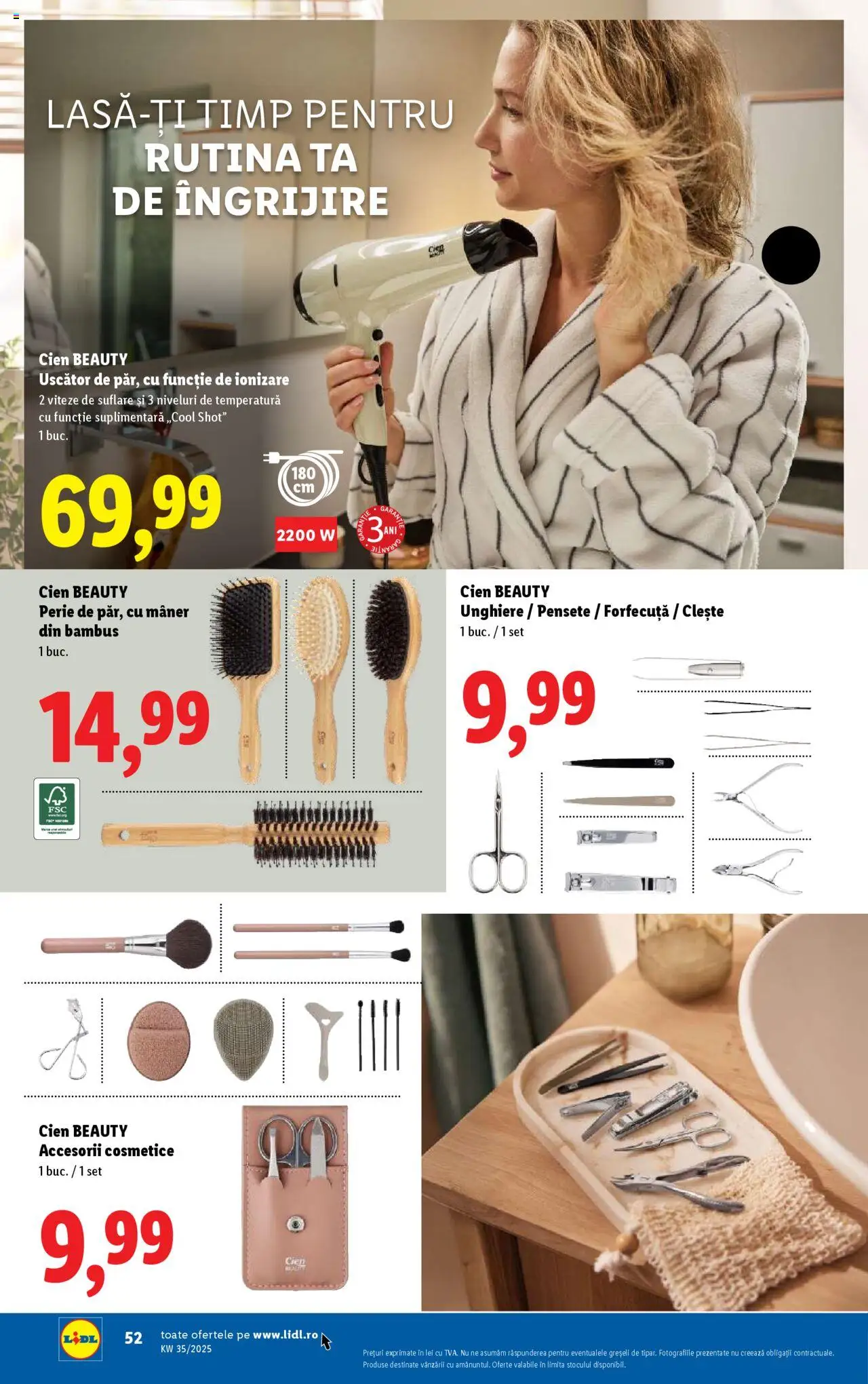 Catalog Lidl – valabil de la 25.08.2025 | Pagină: 66 | Produse: Forfecuță, Uscător, Clește, Perie