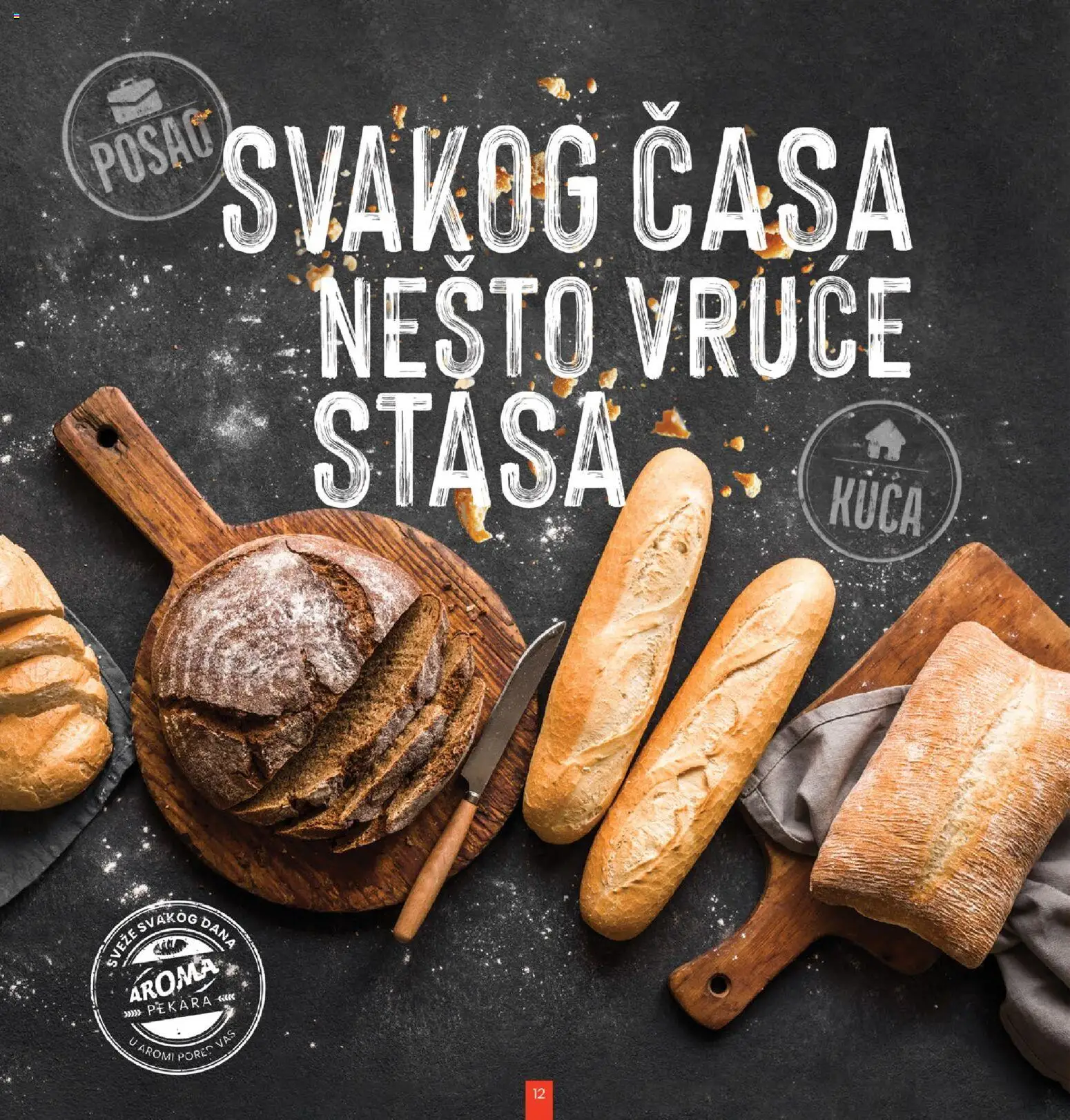 Aroma Market katalog - važi od 05.12.2025 | Strana: 12 | Proizvode: Pekara