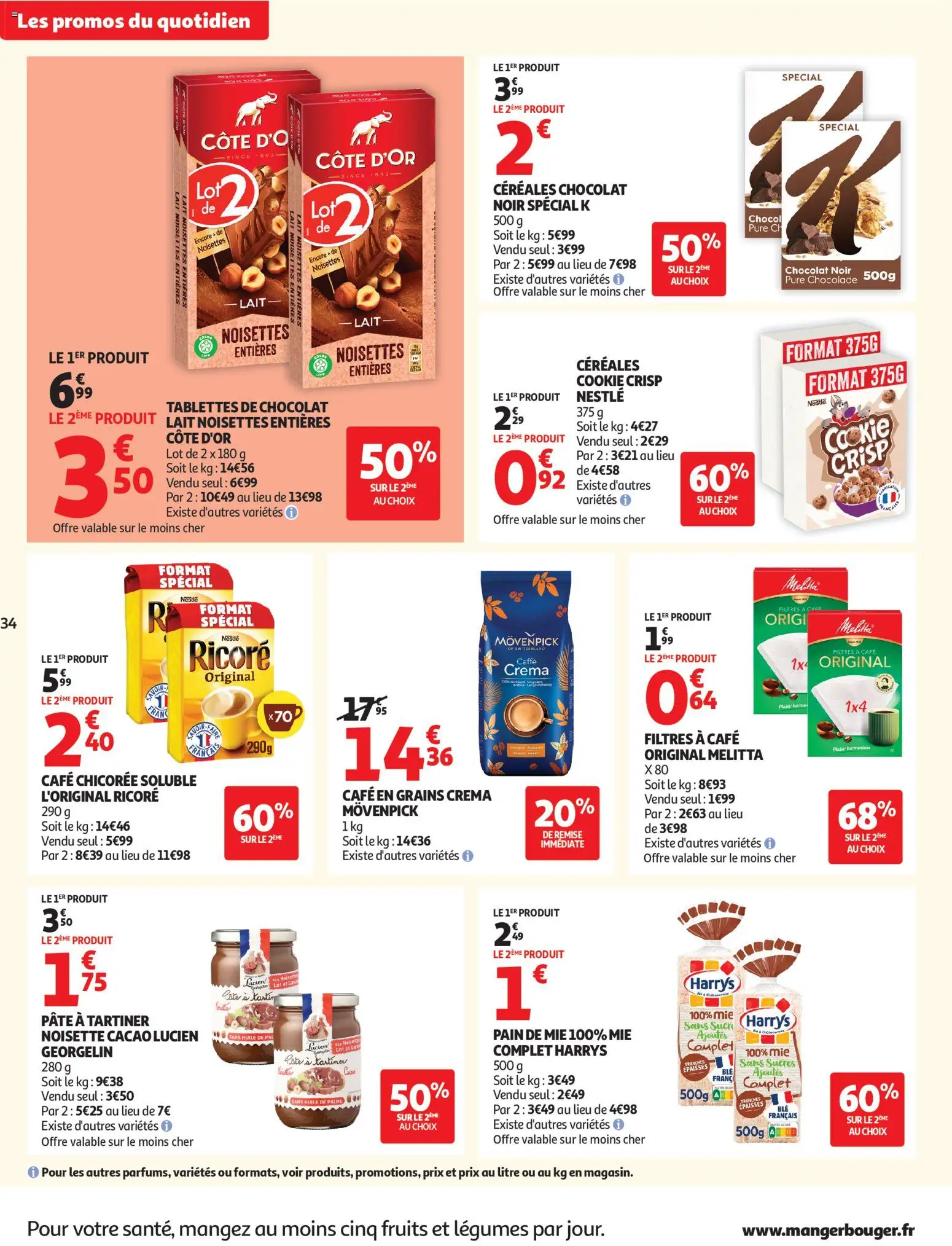 {H1} | Pagina: 34 | Producten: Chocolade