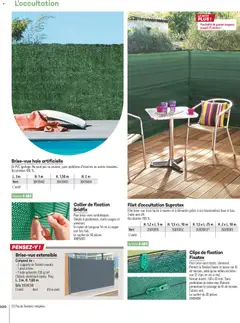 Gedimat - Prévisualisation de Gedimat - Brochure Aména-gements extérieurs valide à partir de 01.04.2026 | Page: 100 | Produits: Collier