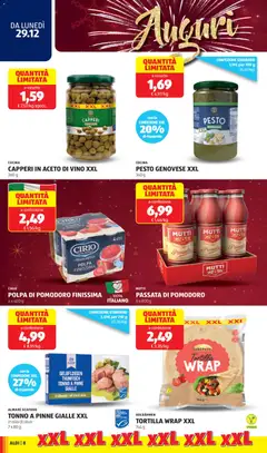 Anteprima del volantino PASSATA DI POMODORO, MUTTI PASSATA DI POMODORO 6 x 800 g valido a partire dal 29.12.2025 | Pagina: 8