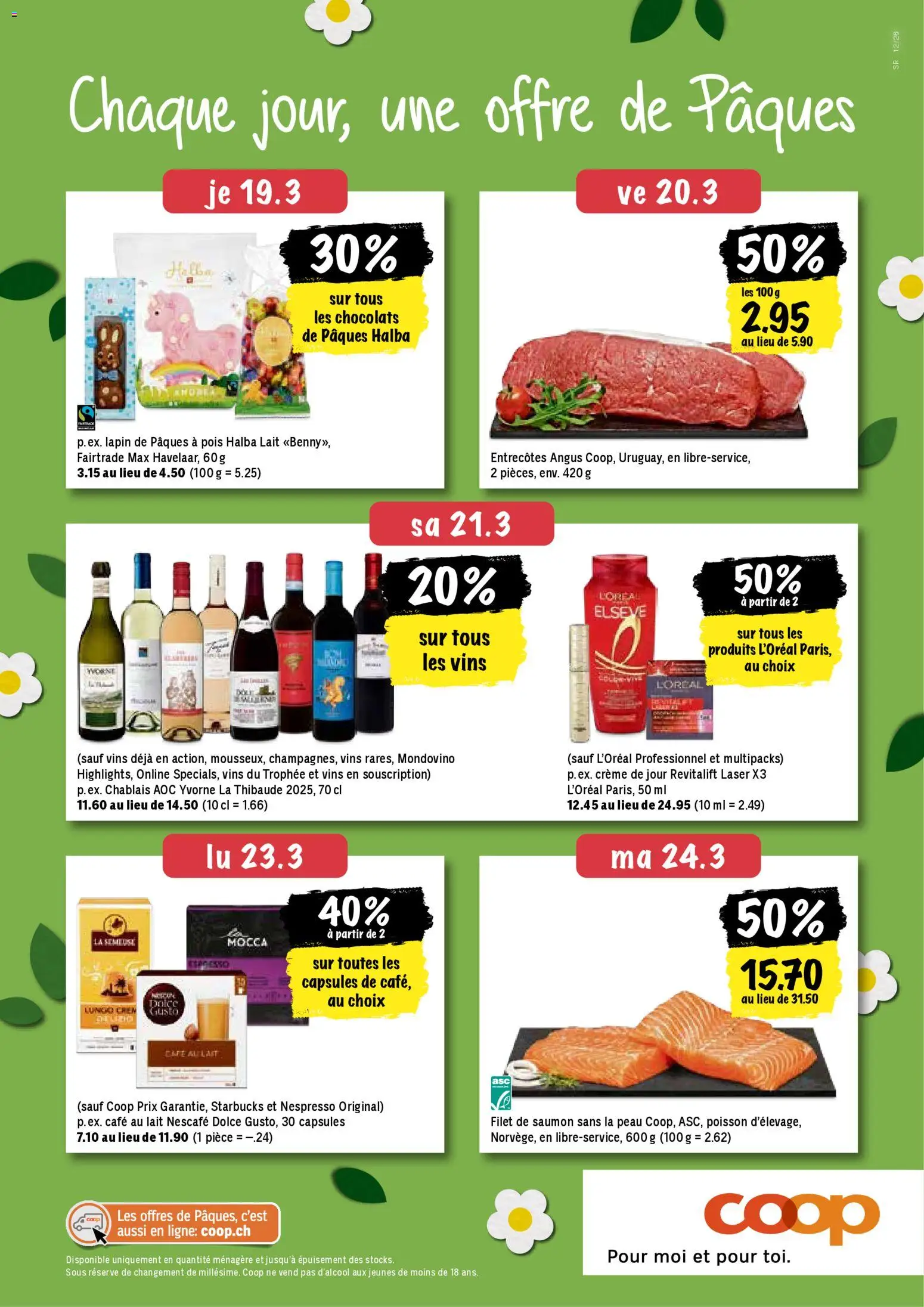 Coop aktionen FR – gültig ab 19.03.2026 | Seite: 20 | Produkte: Creme