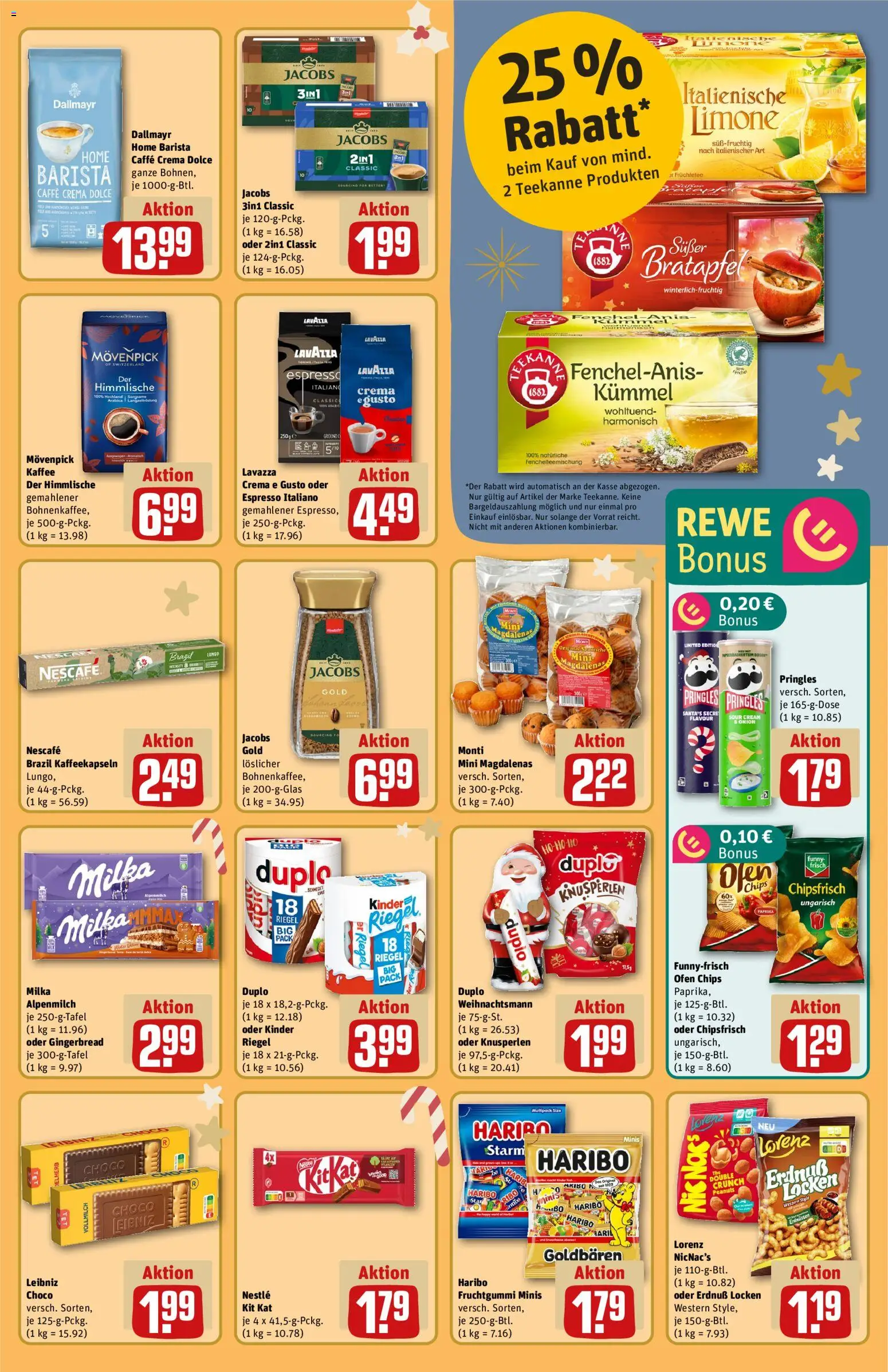 Rewe ihr Kaufpark - Black Friday – gültig ab 24.11.2025 | Seite: 23 | Produkte: Kaffee, Dallmayr, Paprika, Teekanne