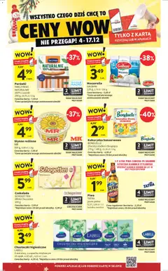 Pogląd oferty "Intermarche Gazetka" - ważna od 11.12.2025 | Strona: 8 | Produkty: Karta, Chusteczki higieniczne, Czekolada, Piwo