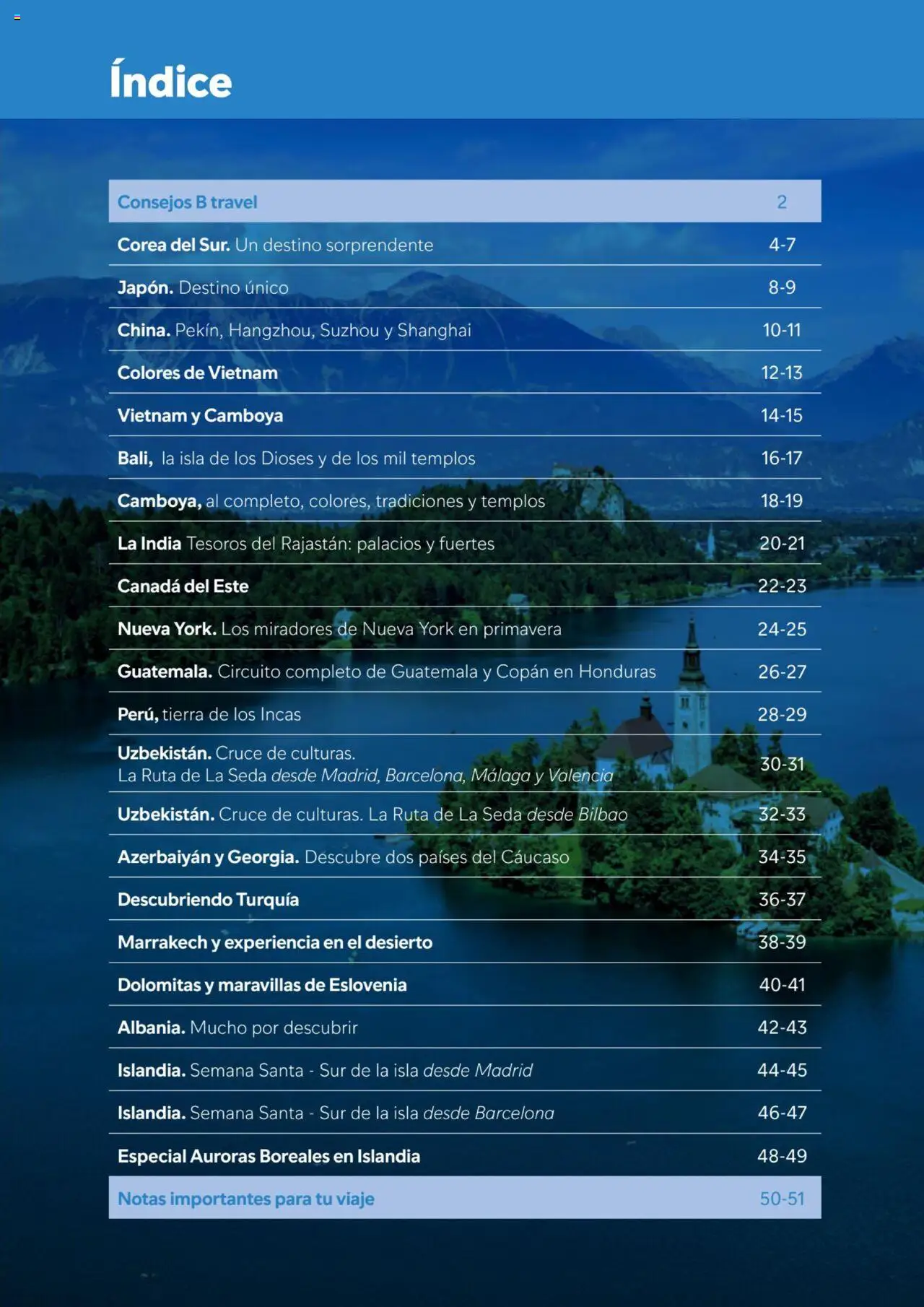 B the travel brand Viajeros Expertos 2025 │ válido desde el 30.09.2024 | Página: 3