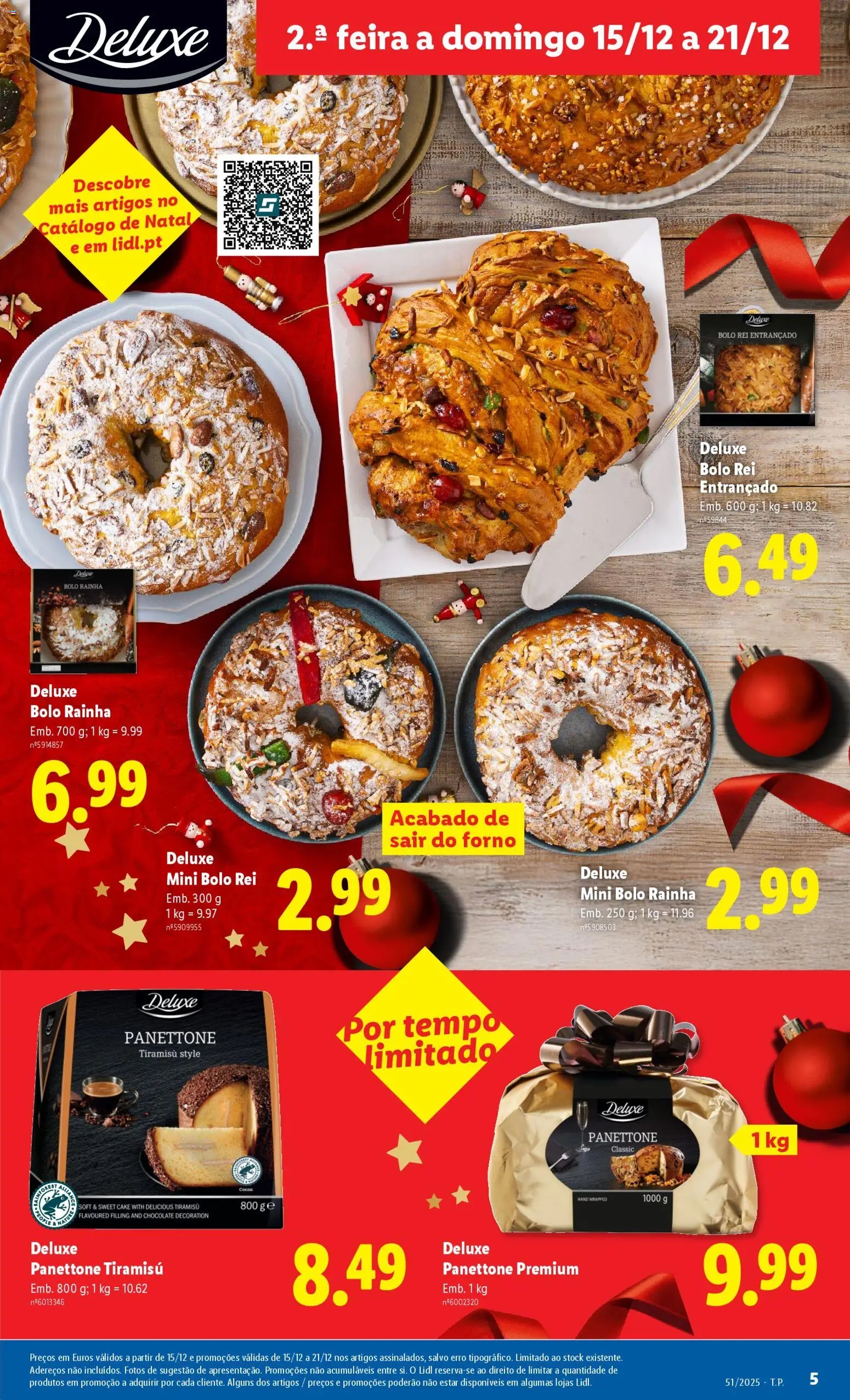Lidl folheto │ válido de 15.12.2025 | Página: 5 | Produtos: Forno, Bolo, Chocolate