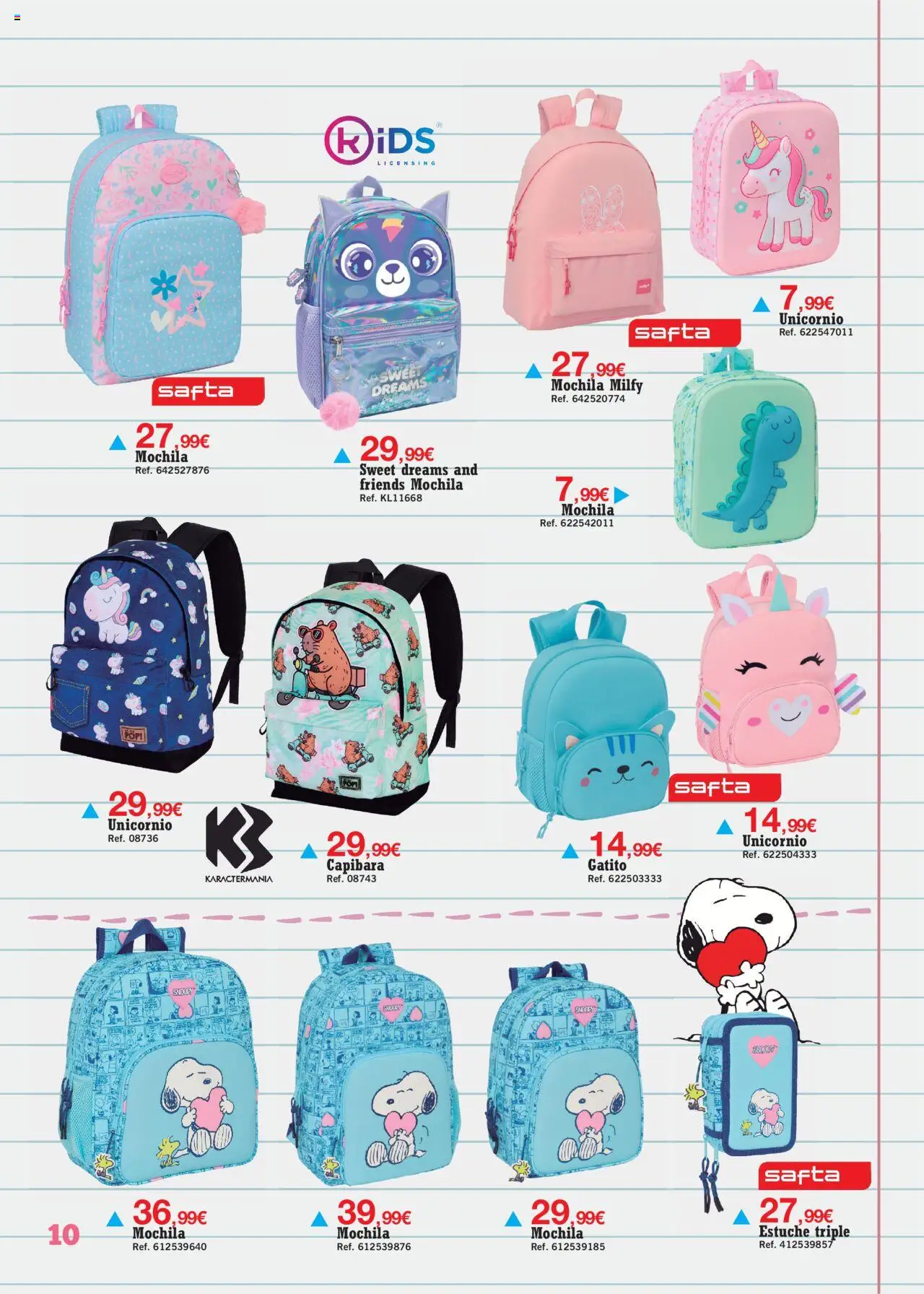 Drim folleto │ válido desde el 11.08.2025 | Página: 10 | Productos: Mochila