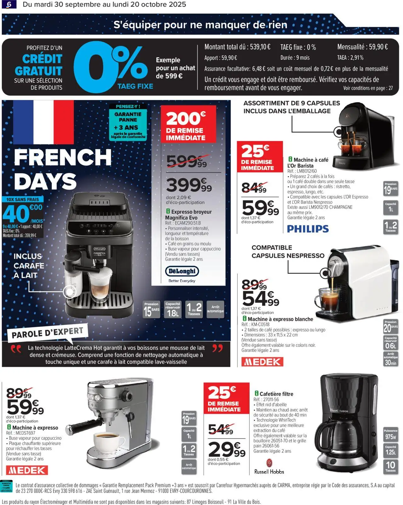  | Page: 8 | Produits: Cafetière, Bouilloire, Broyeur, Café